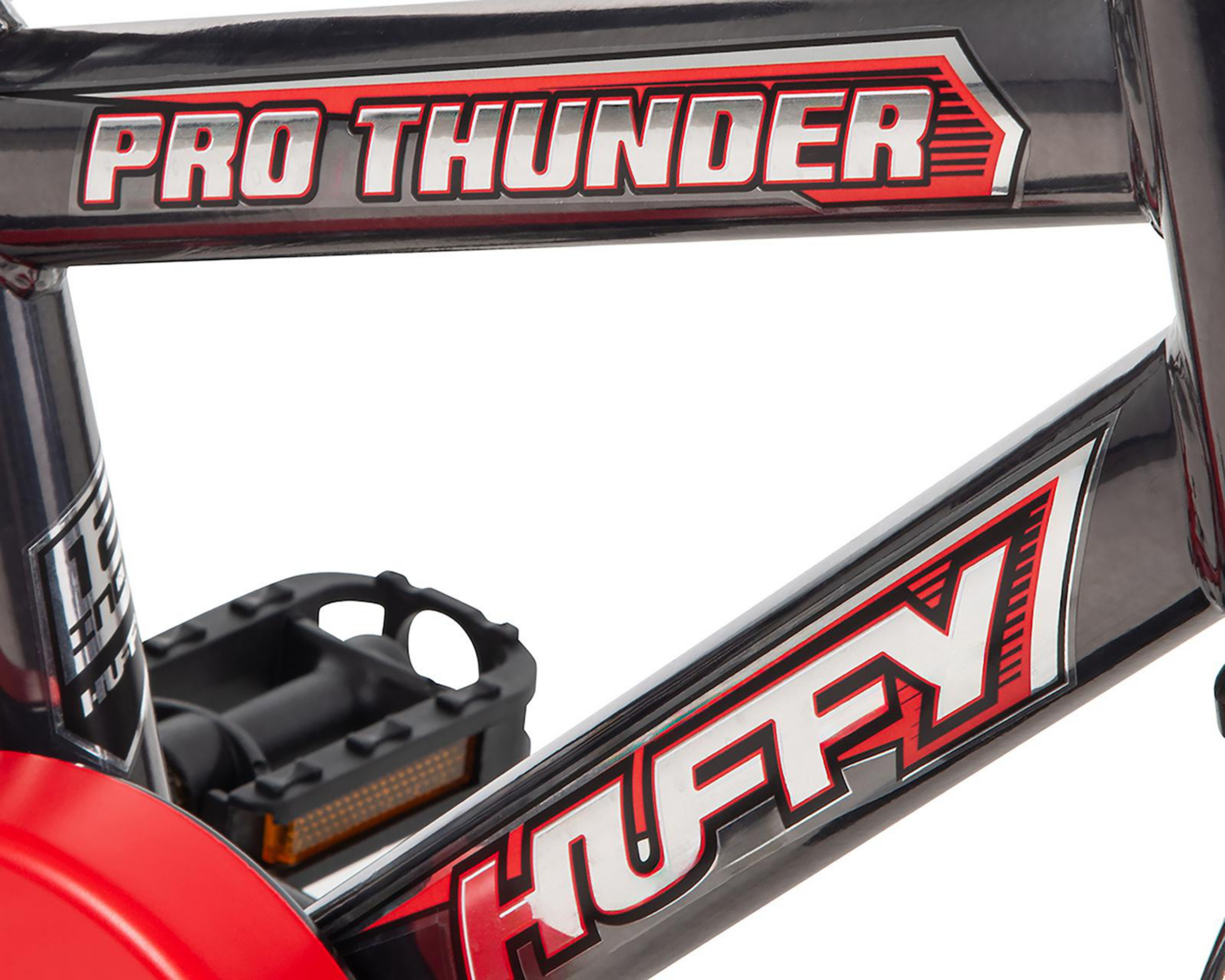 Foto 5 pulgar | Bicicleta Infantil Huffy Pro Thunder Rodada 12 Negro