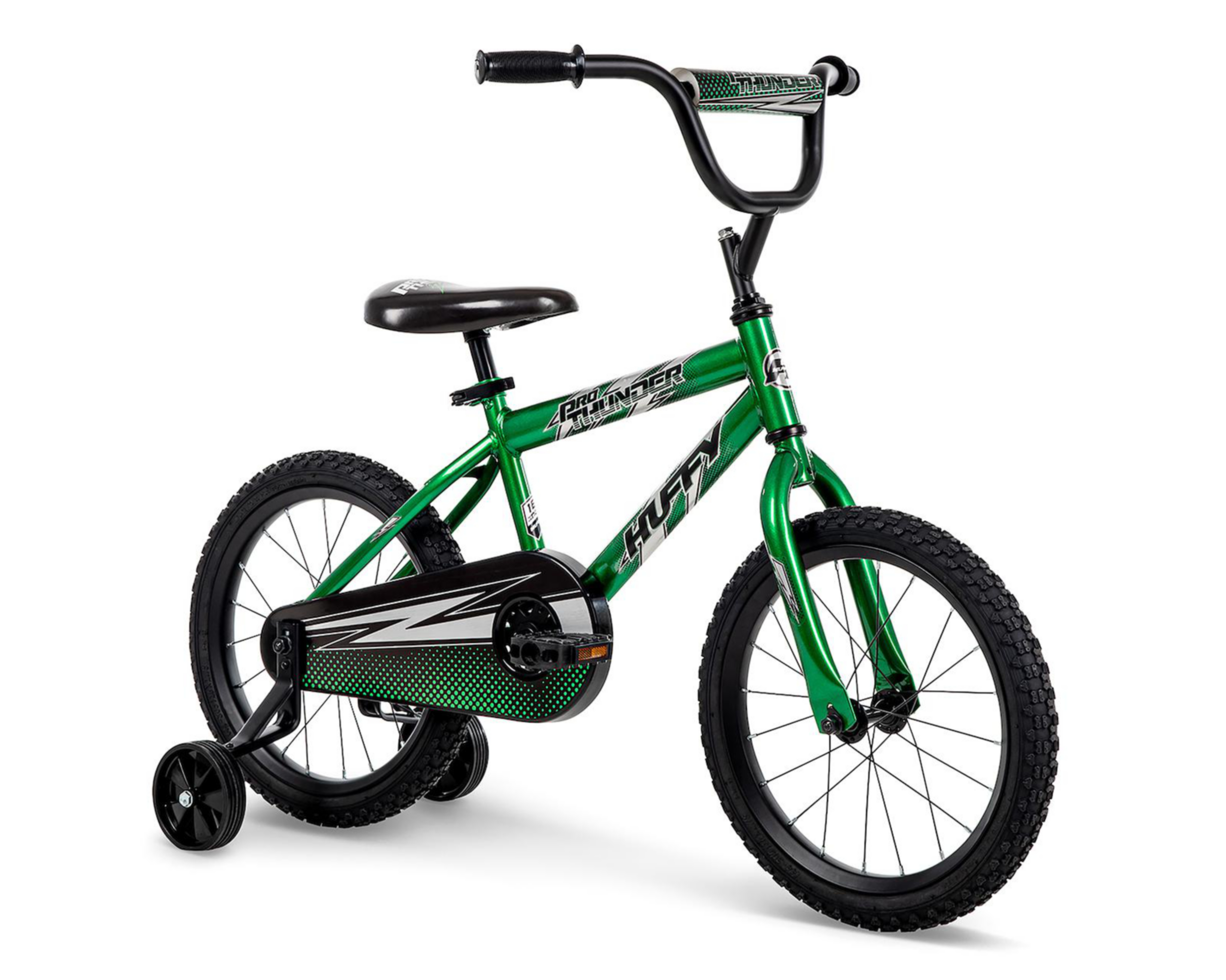 Foto 2 pulgar | Bicicleta Infantil Huffy Pro Thunder Rodada 16 Verde