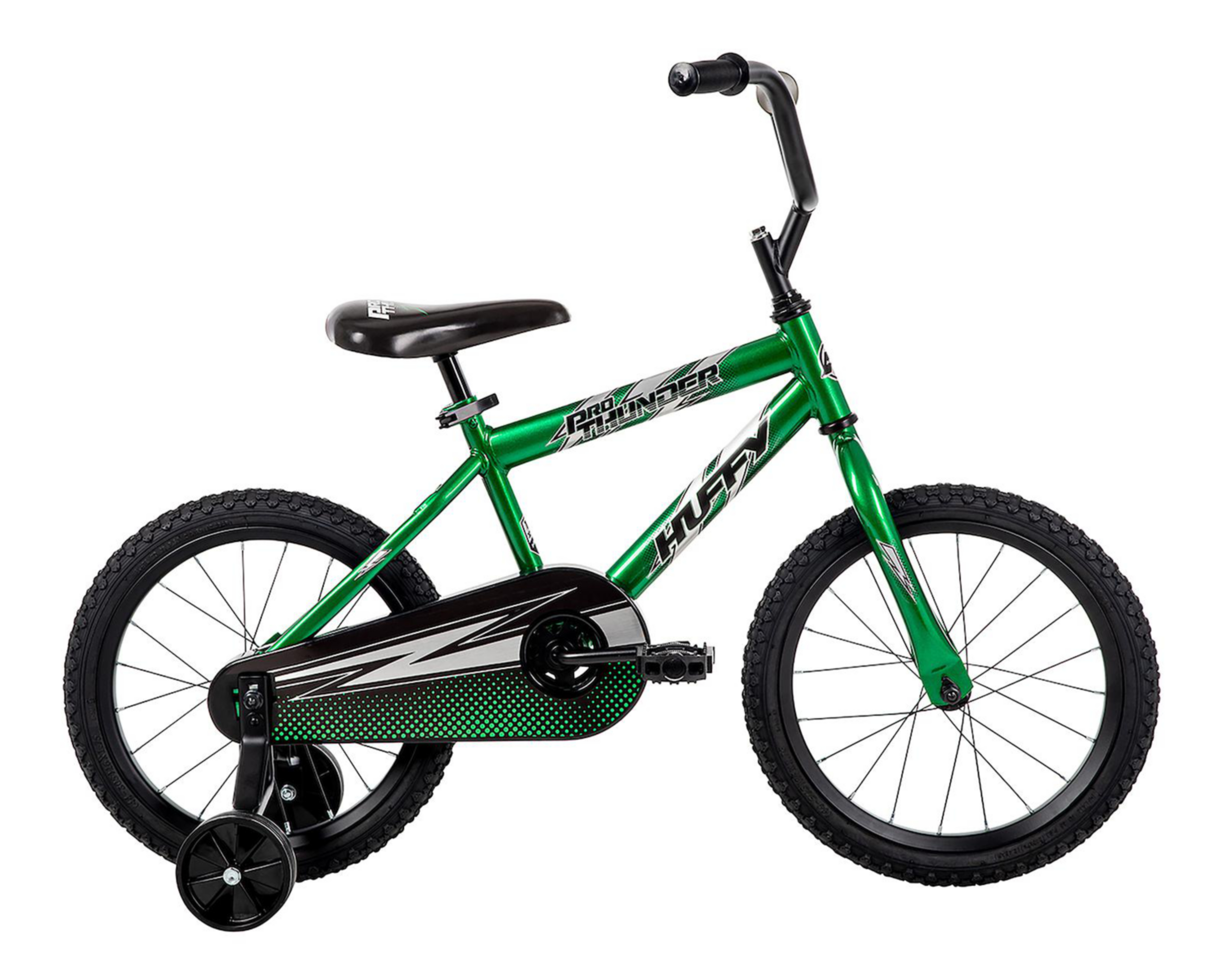 Foto 3 pulgar | Bicicleta Infantil Huffy Pro Thunder Rodada 16 Verde