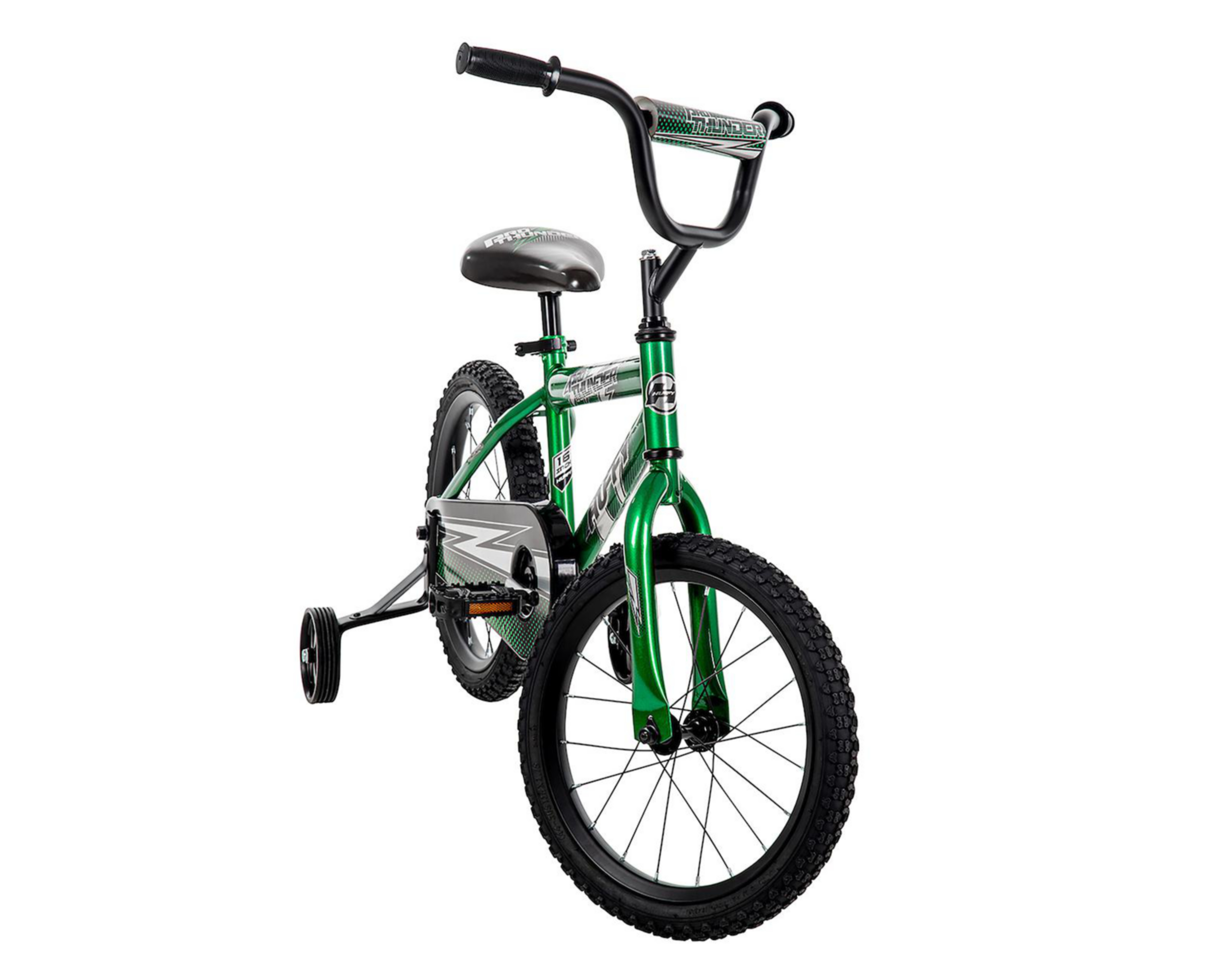 Foto 4 pulgar | Bicicleta Infantil Huffy Pro Thunder Rodada 16 Verde