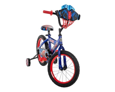 Foto 1 | Bicicleta Infantil Huffy Spiderman Rodada 16 Azul