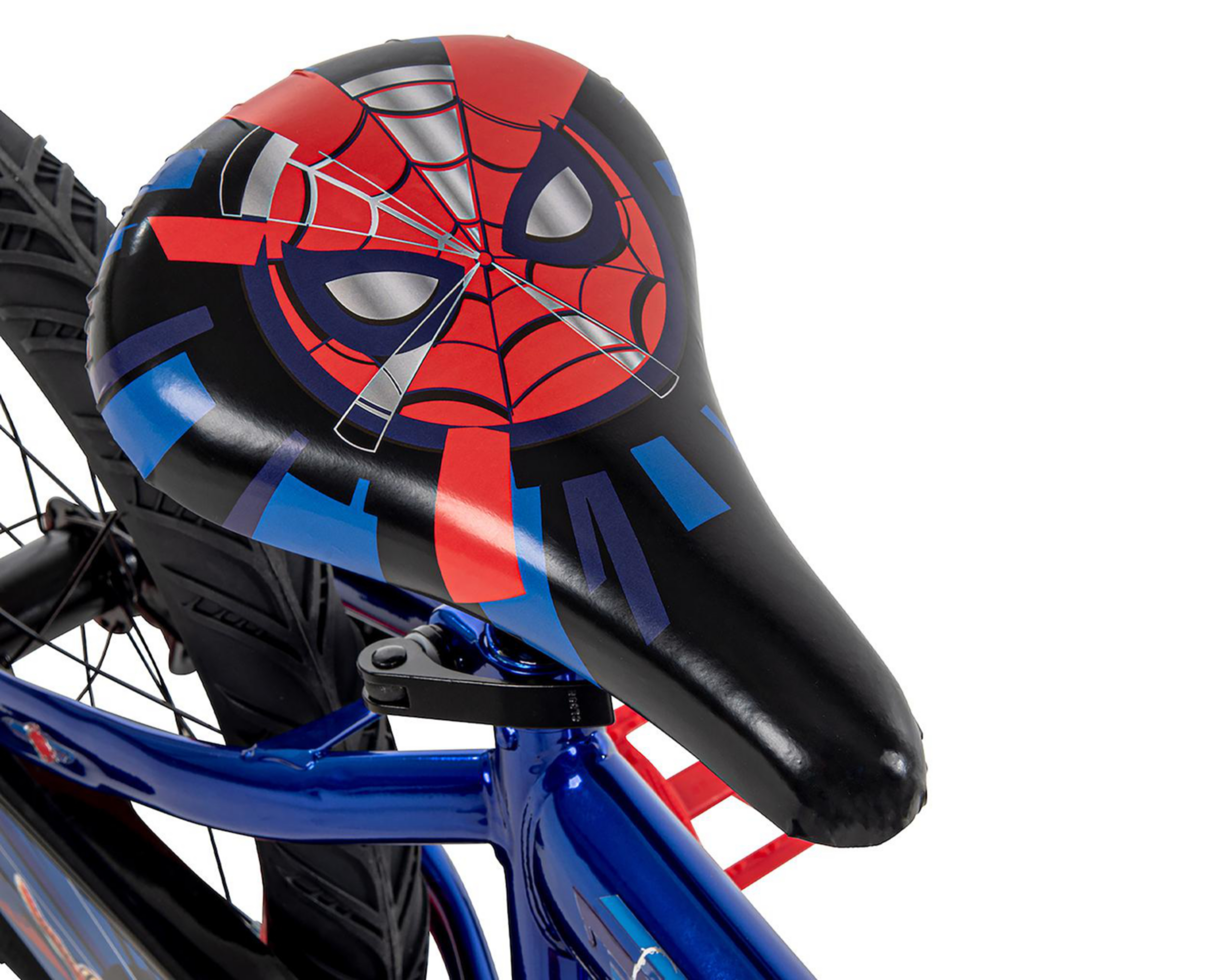 Foto 4 pulgar | Bicicleta Infantil Huffy Spiderman Rodada 16 Azul