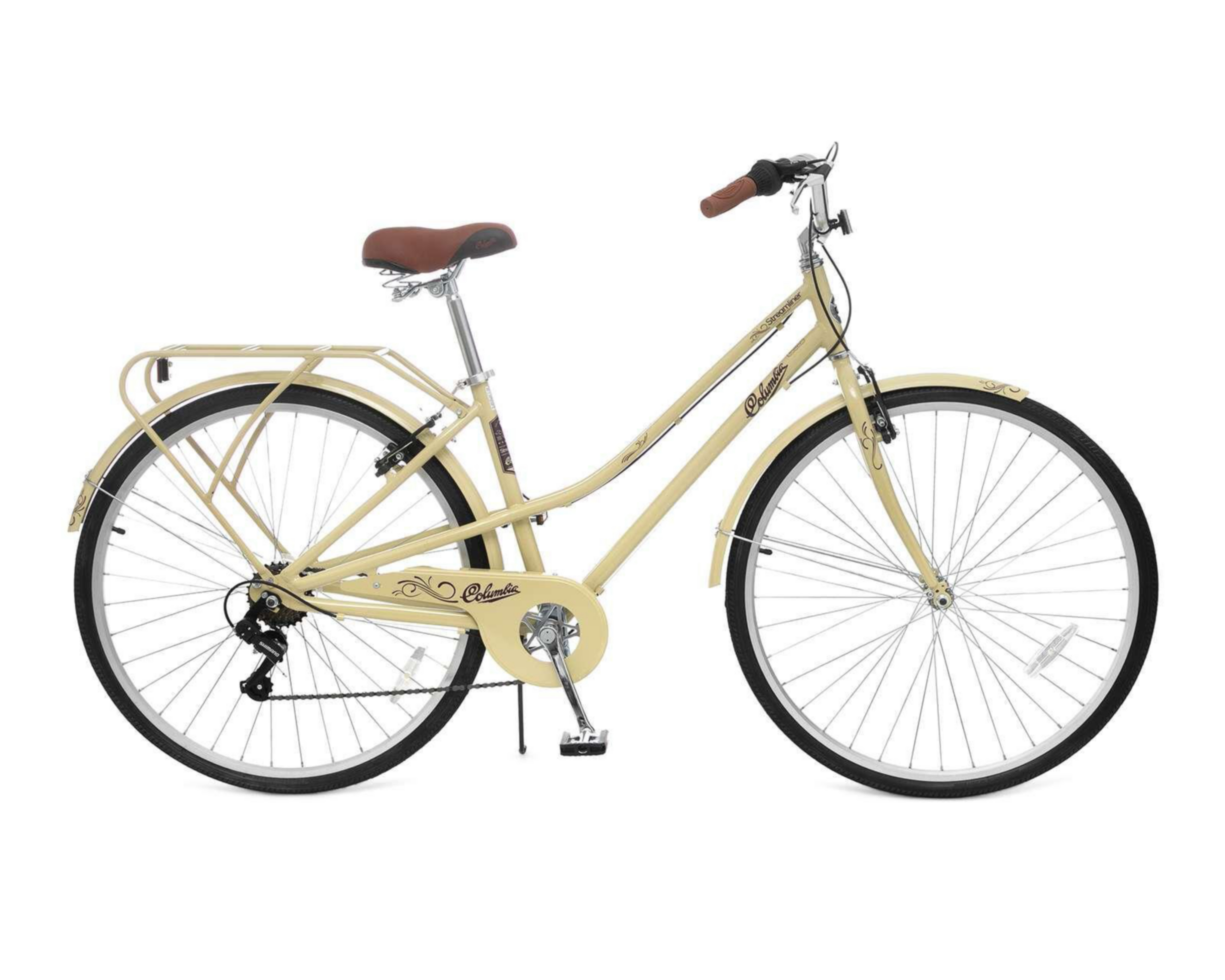 Foto 3 pulgar | Bicicleta Urbana Columbia 700 cc Beige