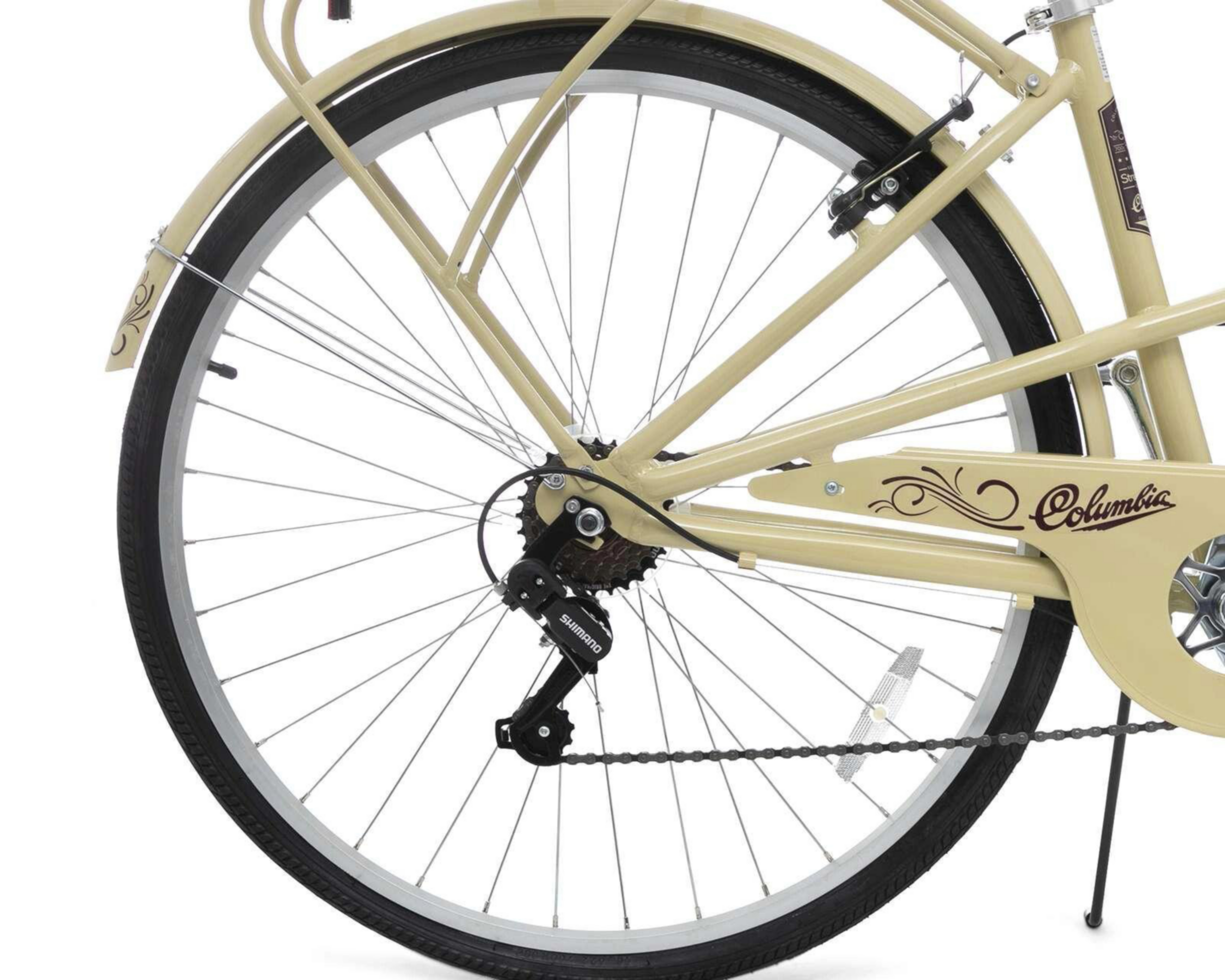 Foto 6 pulgar | Bicicleta Urbana Columbia 700 cc Beige