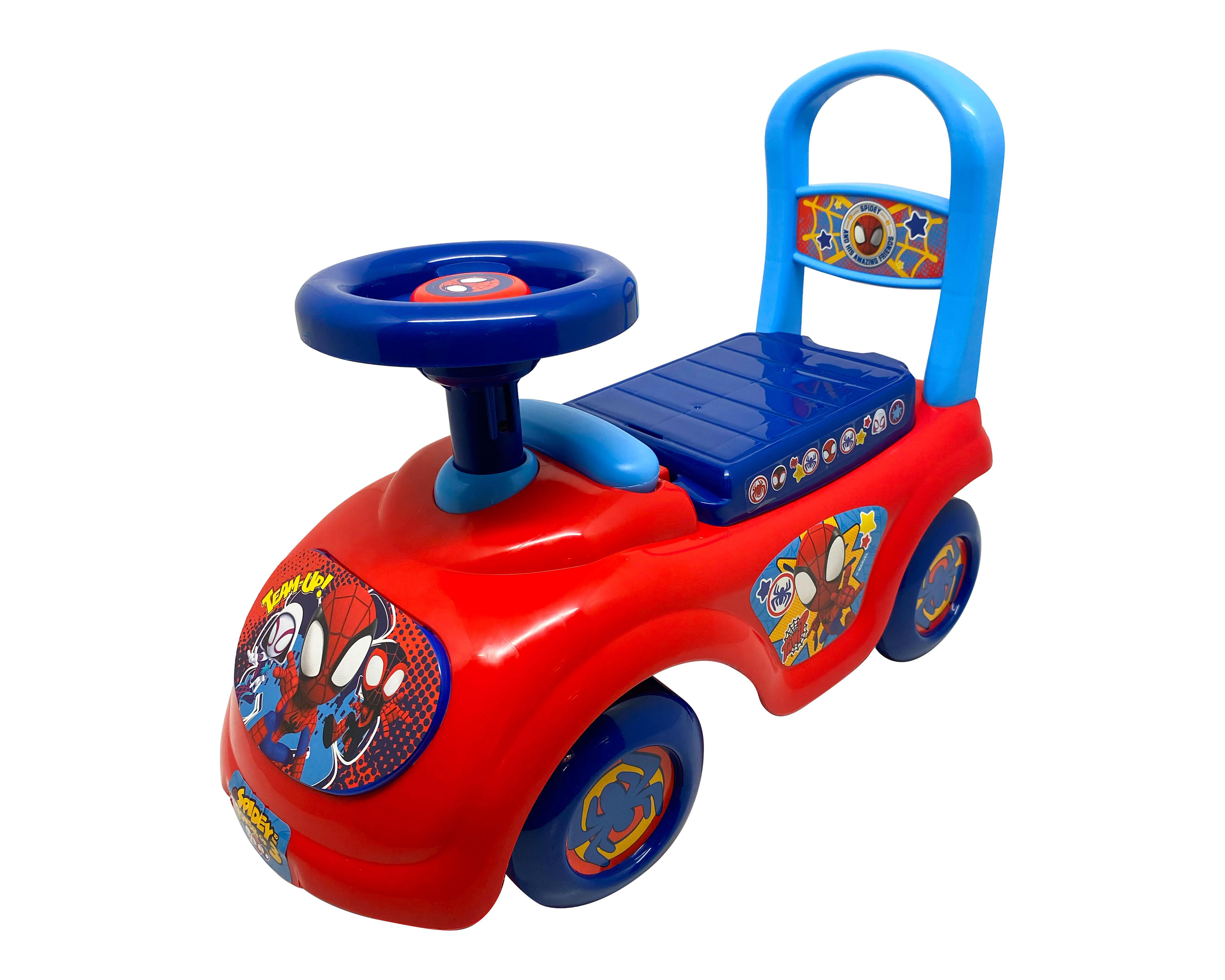 Foto 5 pulgar | Correpasillos Sport Spiderman Apache Rojo