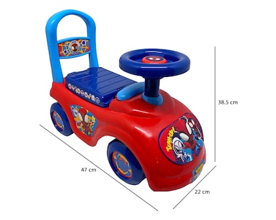 Foto 5 | Correpasillos Sport Spiderman Apache Rojo