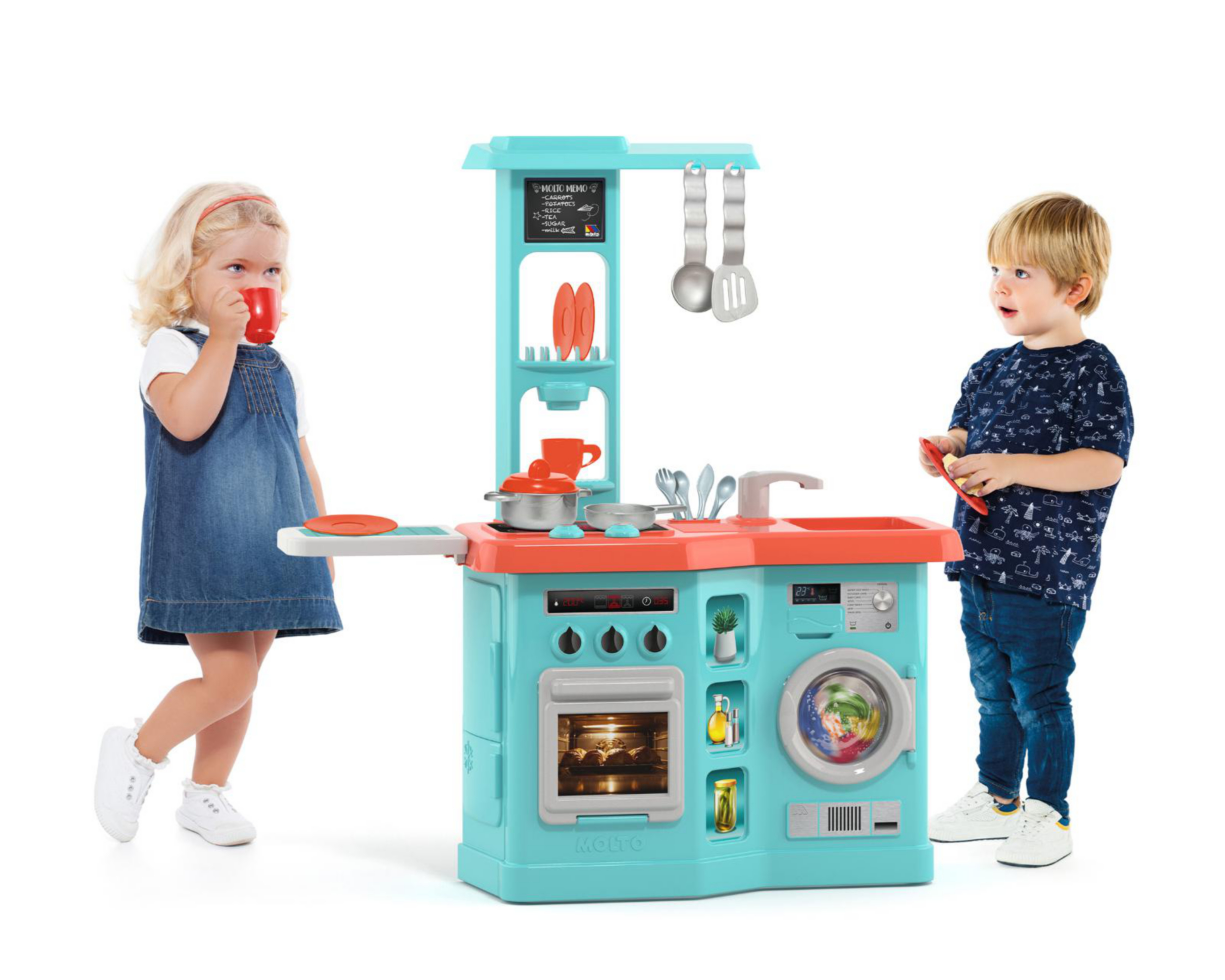 Foto 5 pulgar | Cocina de Juguete Molto Kitchen Studio con Accesorios