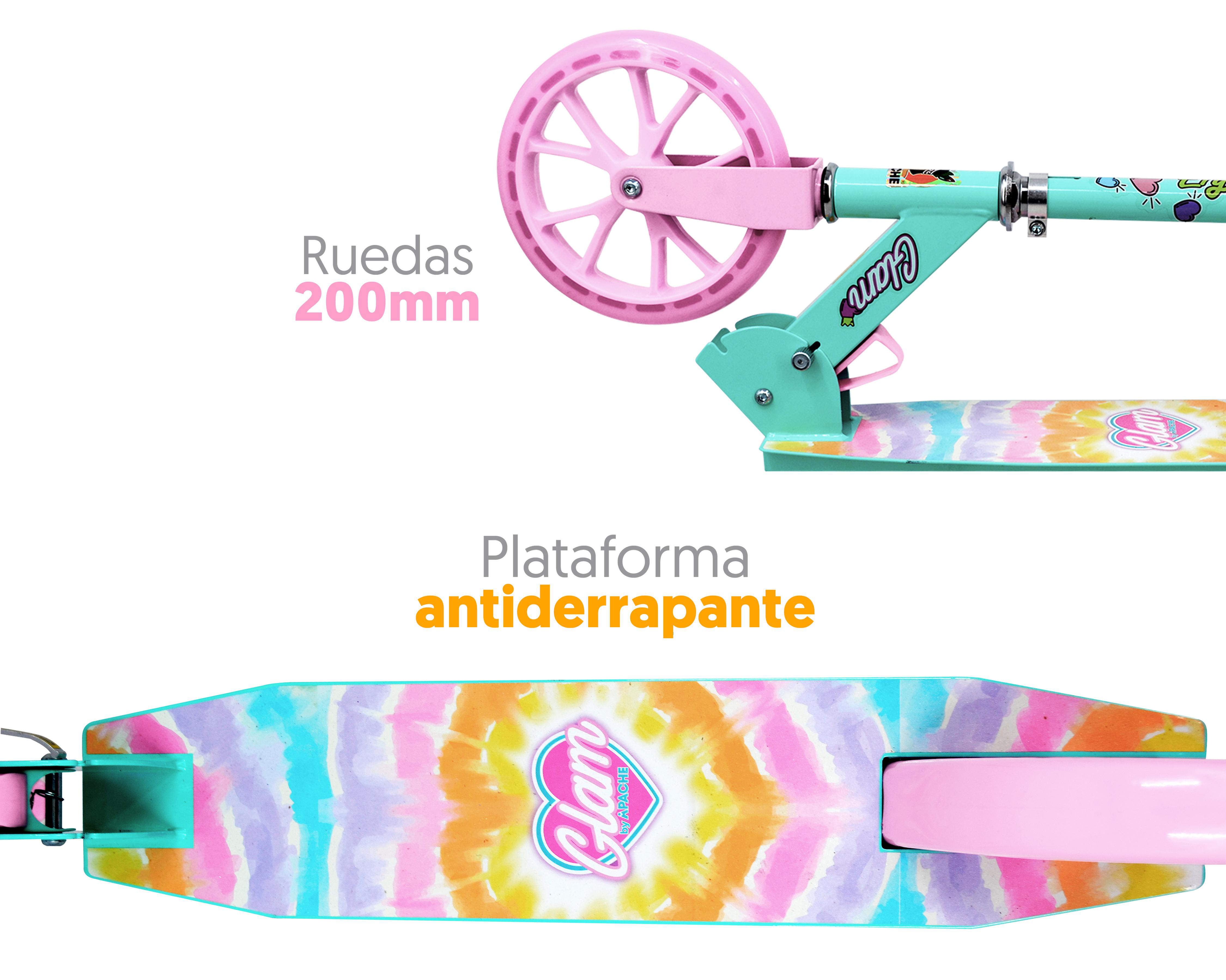 Foto 4 pulgar | Scooter Infantil Apache Glam Plegable