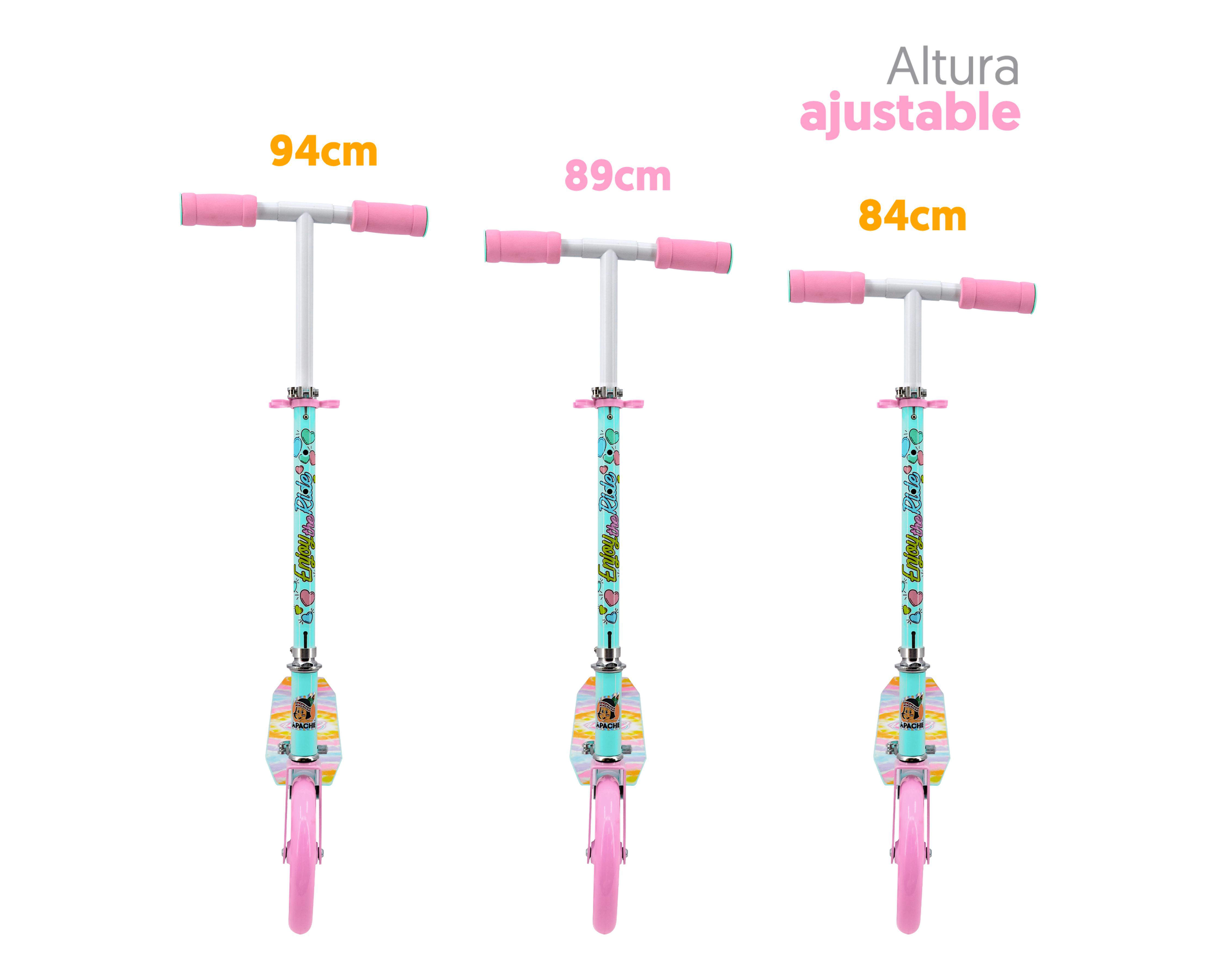 Foto 5 pulgar | Scooter Infantil Apache Glam Plegable