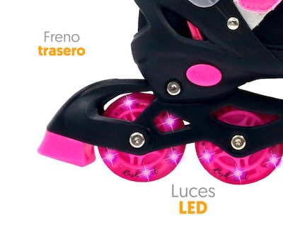 Foto 5 | Patines para Niña Apache Rush Girl Ajustables