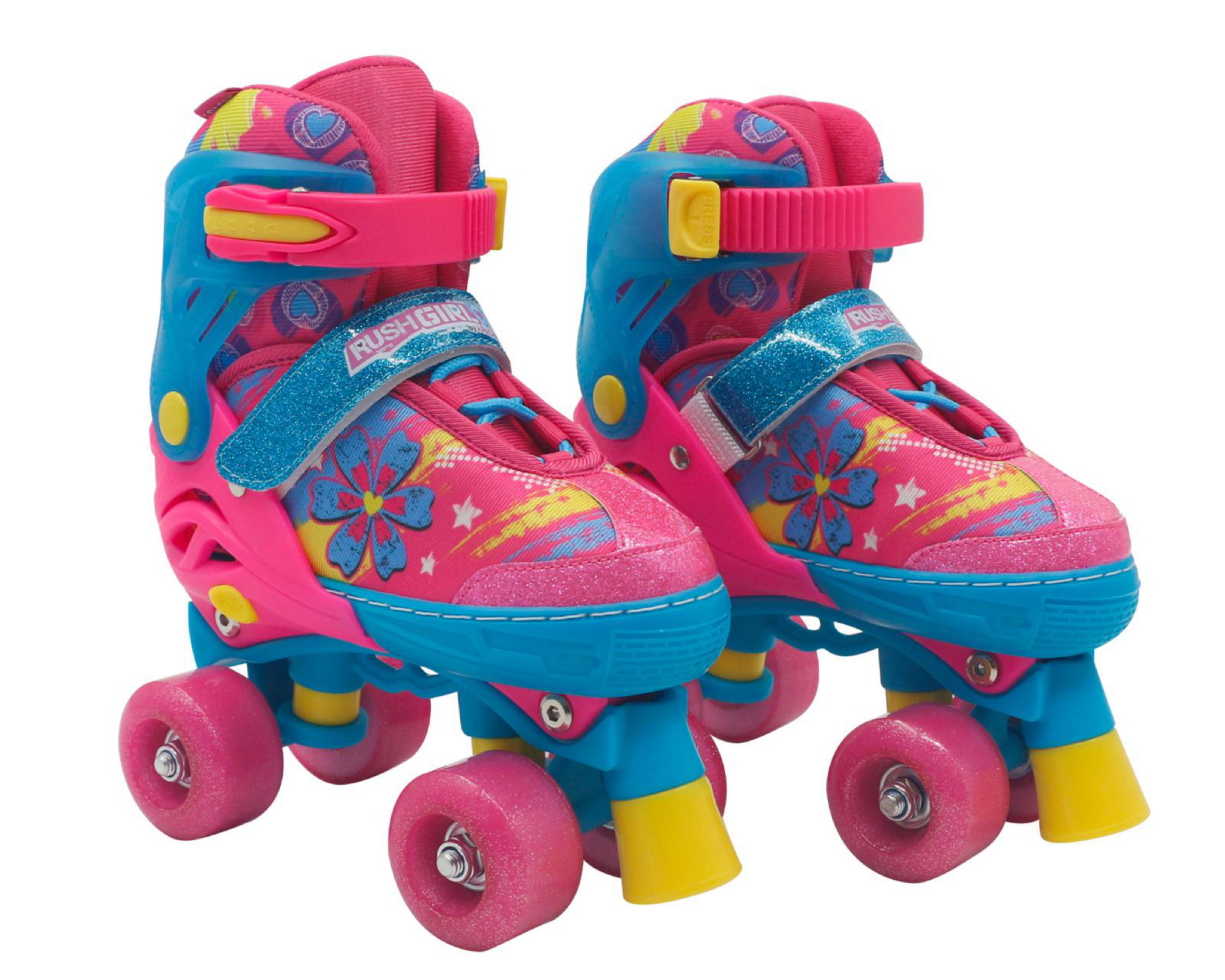 Patines para Niña de 4 Ruedas Apache Rush Girl Ajustables