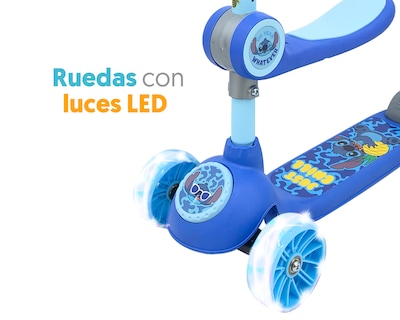 Foto 2 | Scooter Infantil Apache Disney Stitch 2 en 1