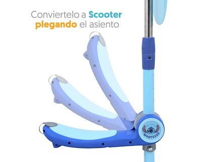 Foto 3 | Scooter Infantil Apache Disney Stitch 2 en 1