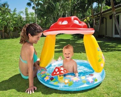 Foto 2 | Alberca Infantil Hongo Intex 45 L 102 x 89 cm