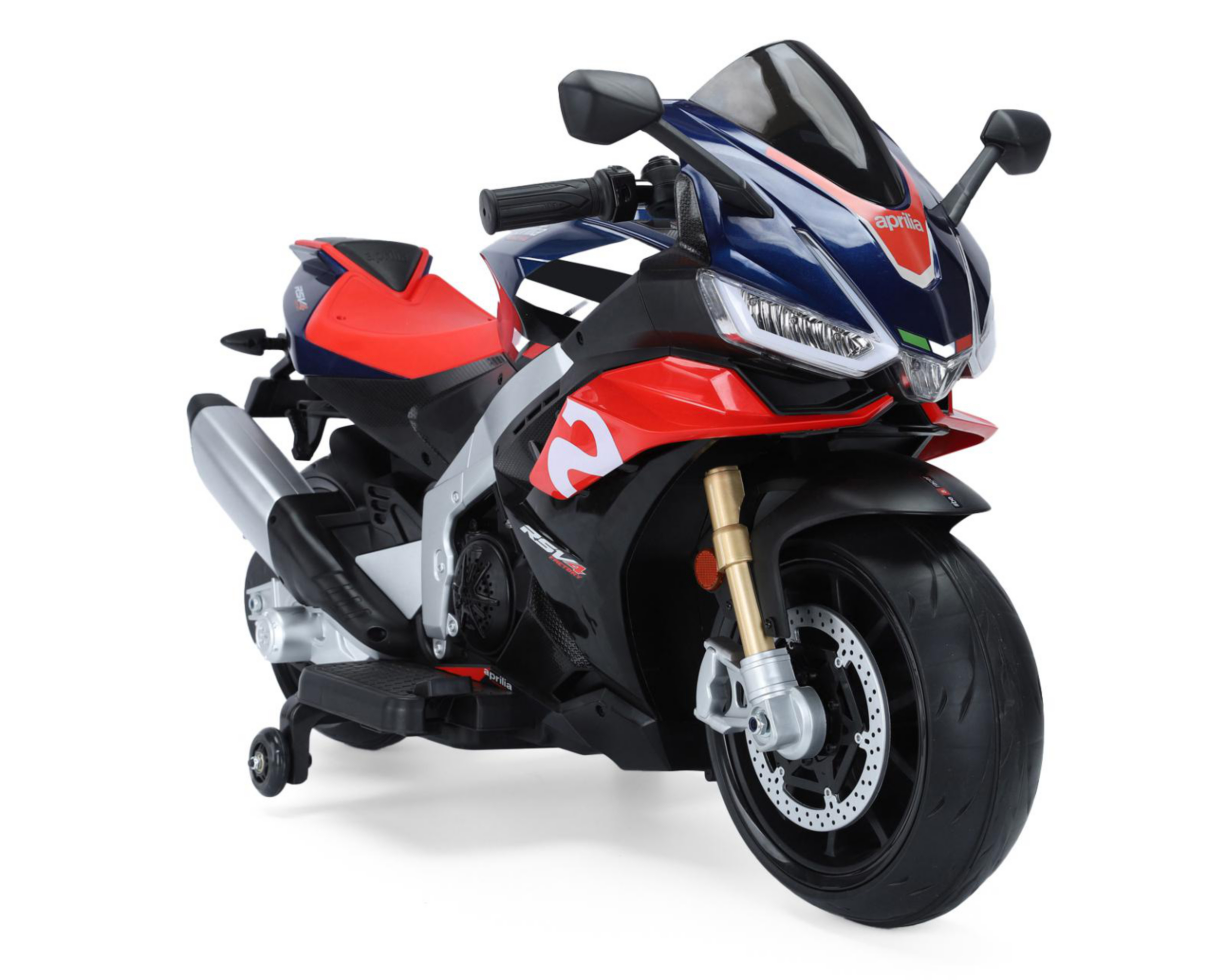Montable Eléctrico Motocicleta Aprilia Rojo
