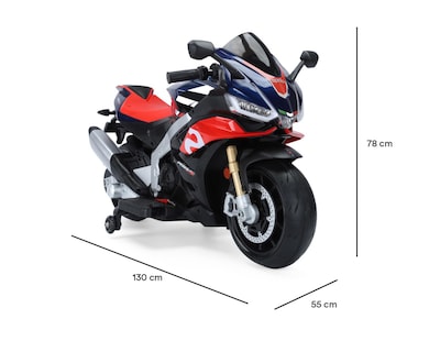 Foto 6 | Montable Eléctrico Motocicleta Aprilia Rojo