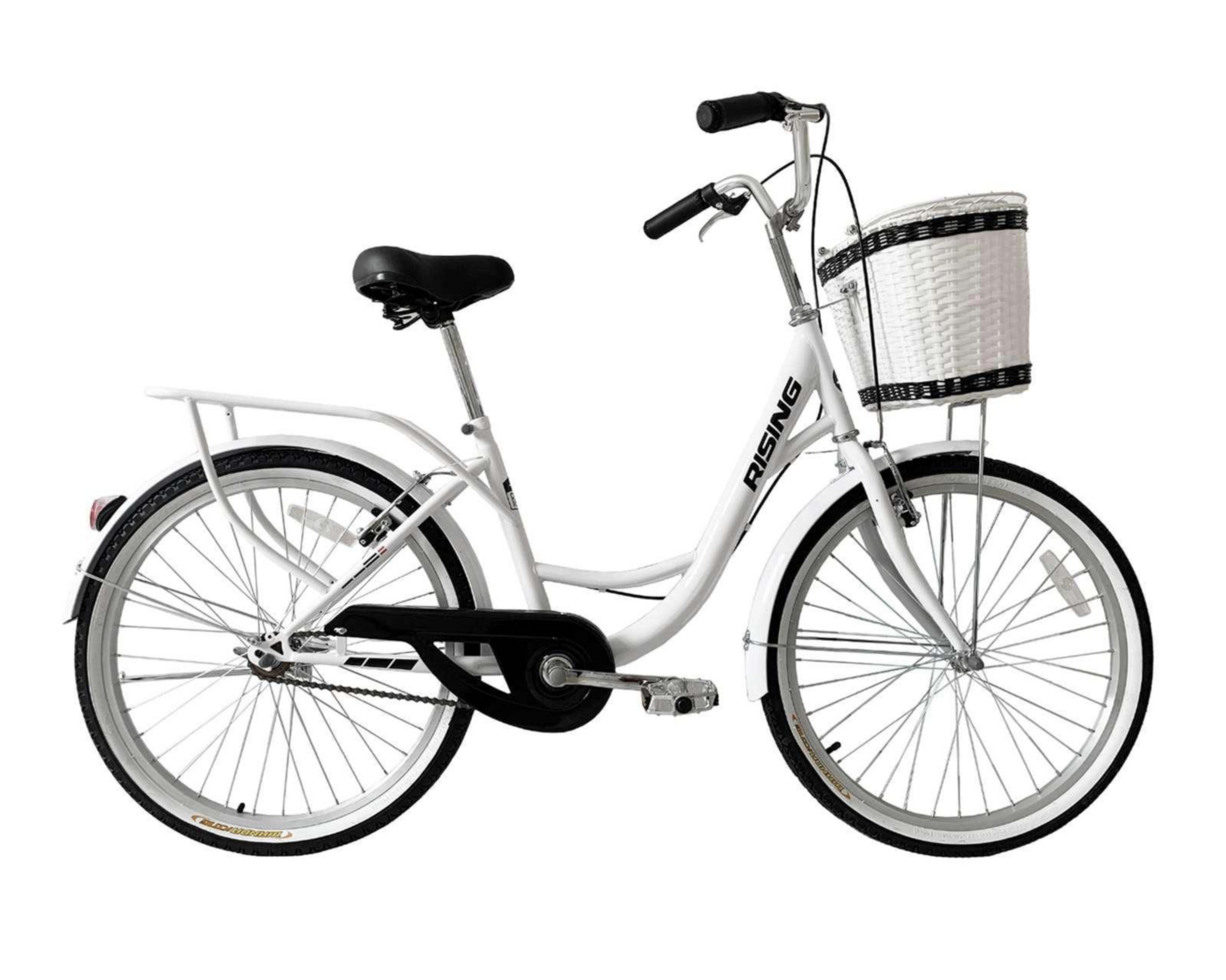 Foto 2 pulgar | Bicicleta Urbana Rising Fitness Porter Sun 24" Blanca