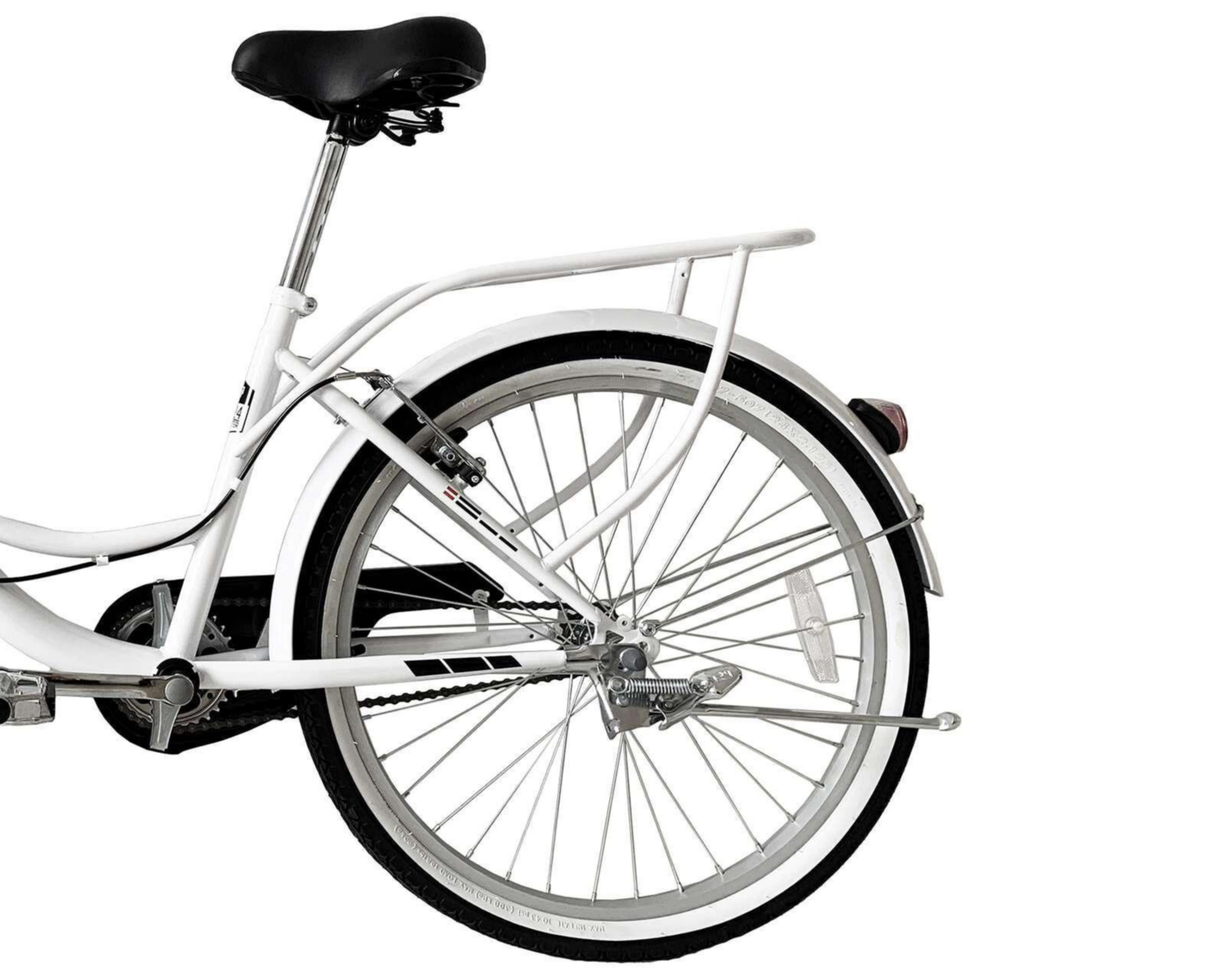 Foto 5 pulgar | Bicicleta Urbana Rising Fitness Porter Sun 24" Blanca