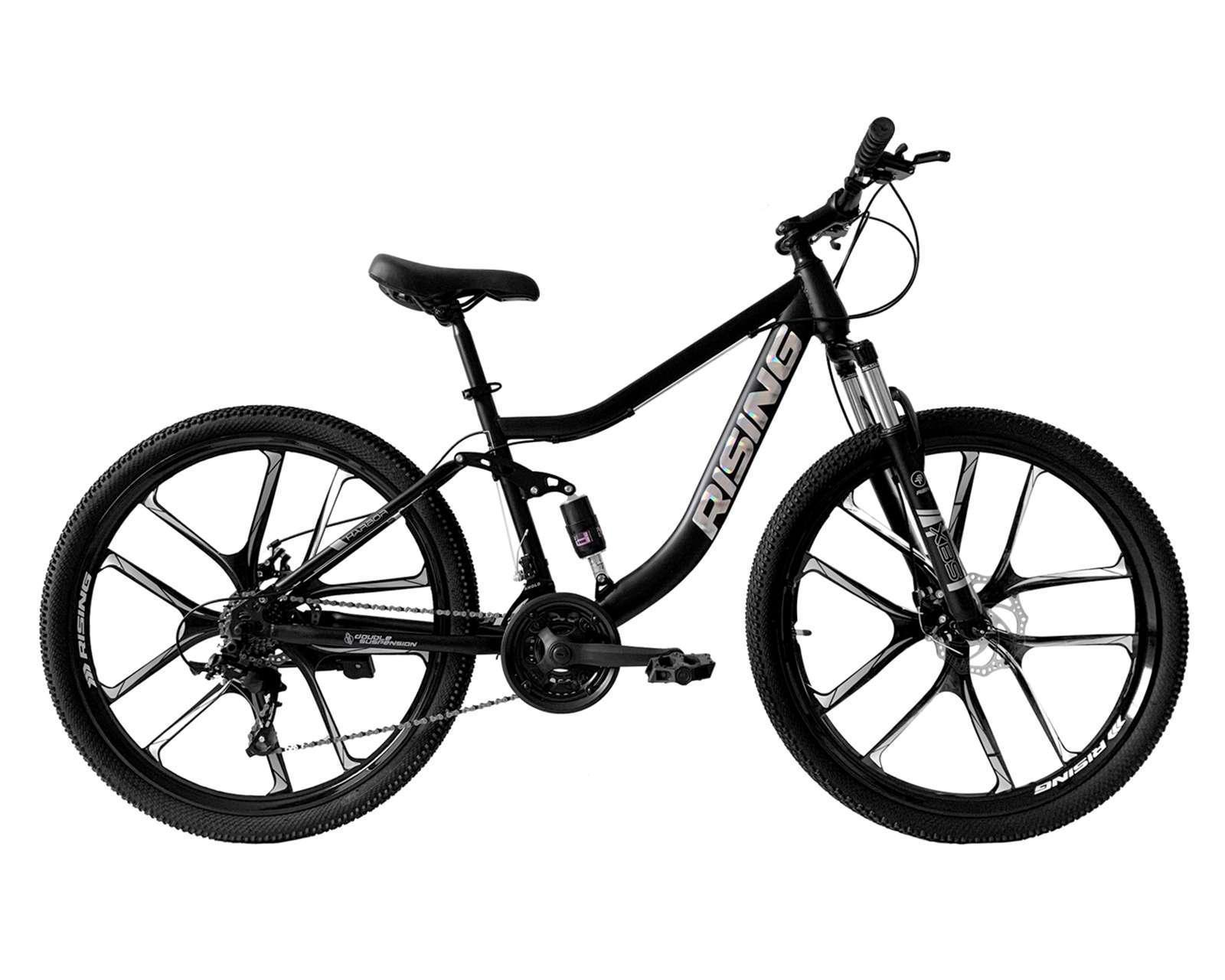 Bicicleta de Montaña Rising Fitness Harbor 27.5" Negra