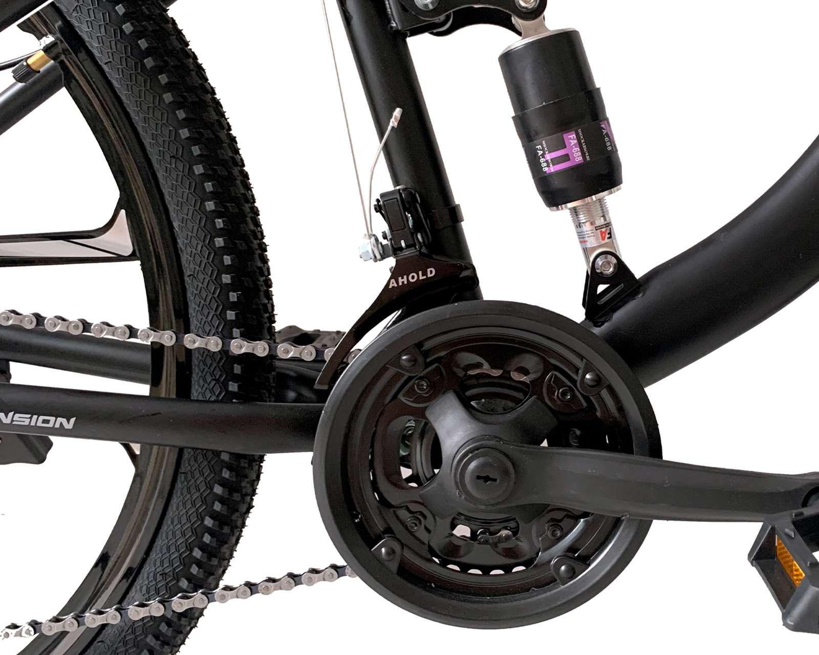 Foto 5 | Bicicleta de Montaña Rising Fitness Harbor 27.5" Negra