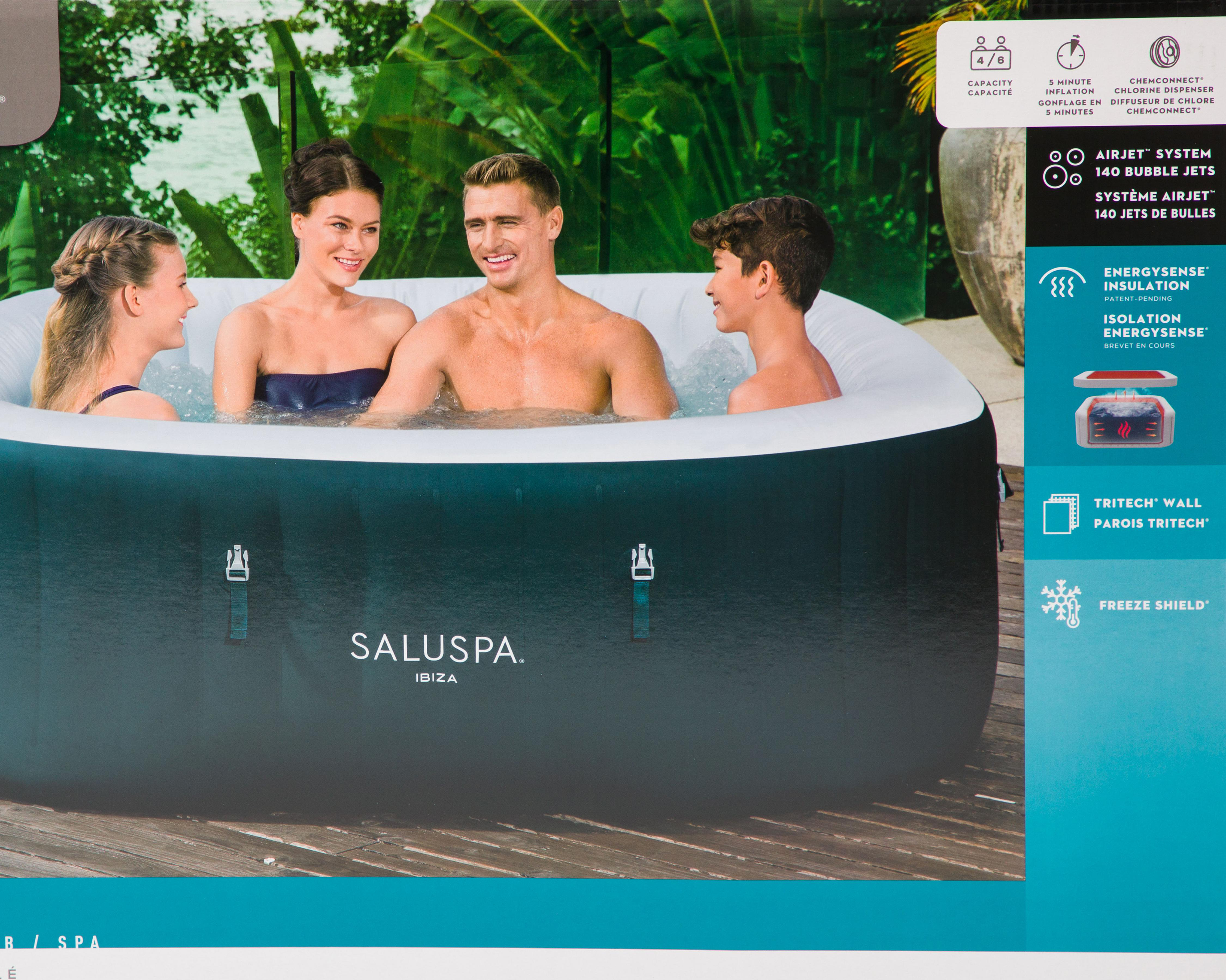 Foto 4 pulgar | Alberca Inflable Cuadrada Bestway 778 L 180 x 180 x 66 cm