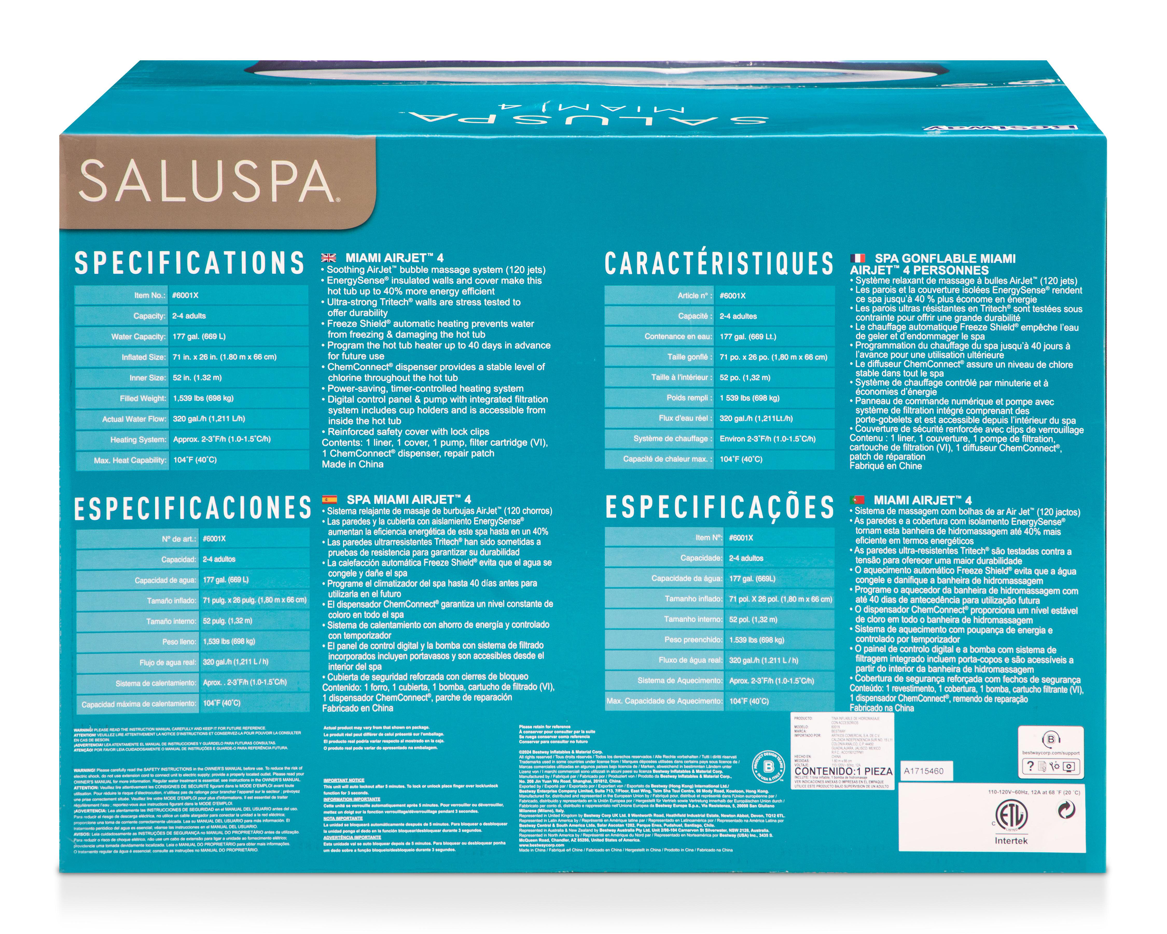Foto 3 pulgar | Alberca Inflable Circular Bestway 669 L 180 x 66 cm