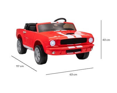 Foto 5 | Montable Eléctrico Shelby GT350 Rojo
