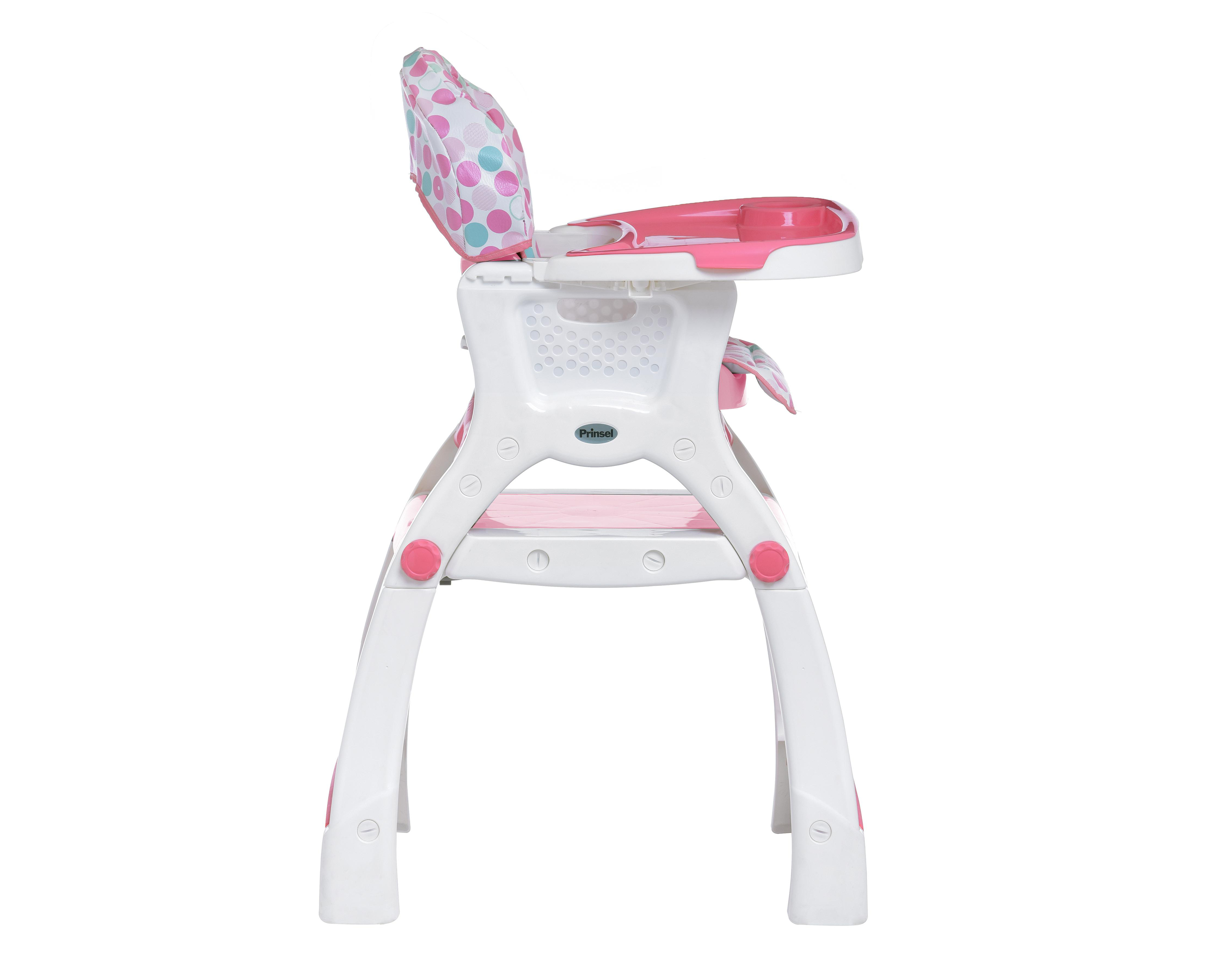 Foto 4 pulgar | Silla Alta Prinsel Kinder Rosa