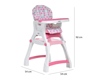 Foto 6 | Silla Alta Prinsel Kinder Rosa
