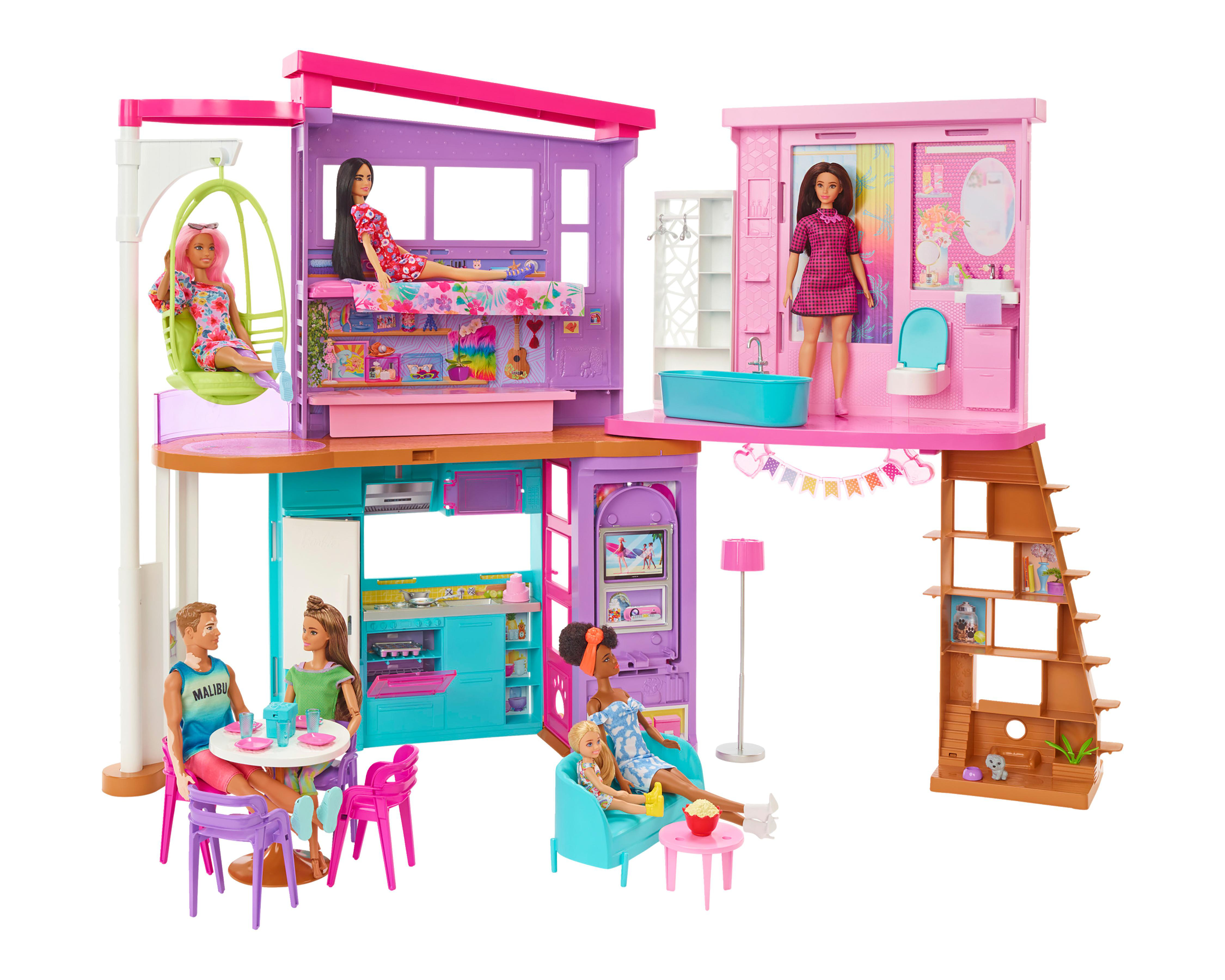 Foto 1 | Casa de Muñecas Barbie Malibú