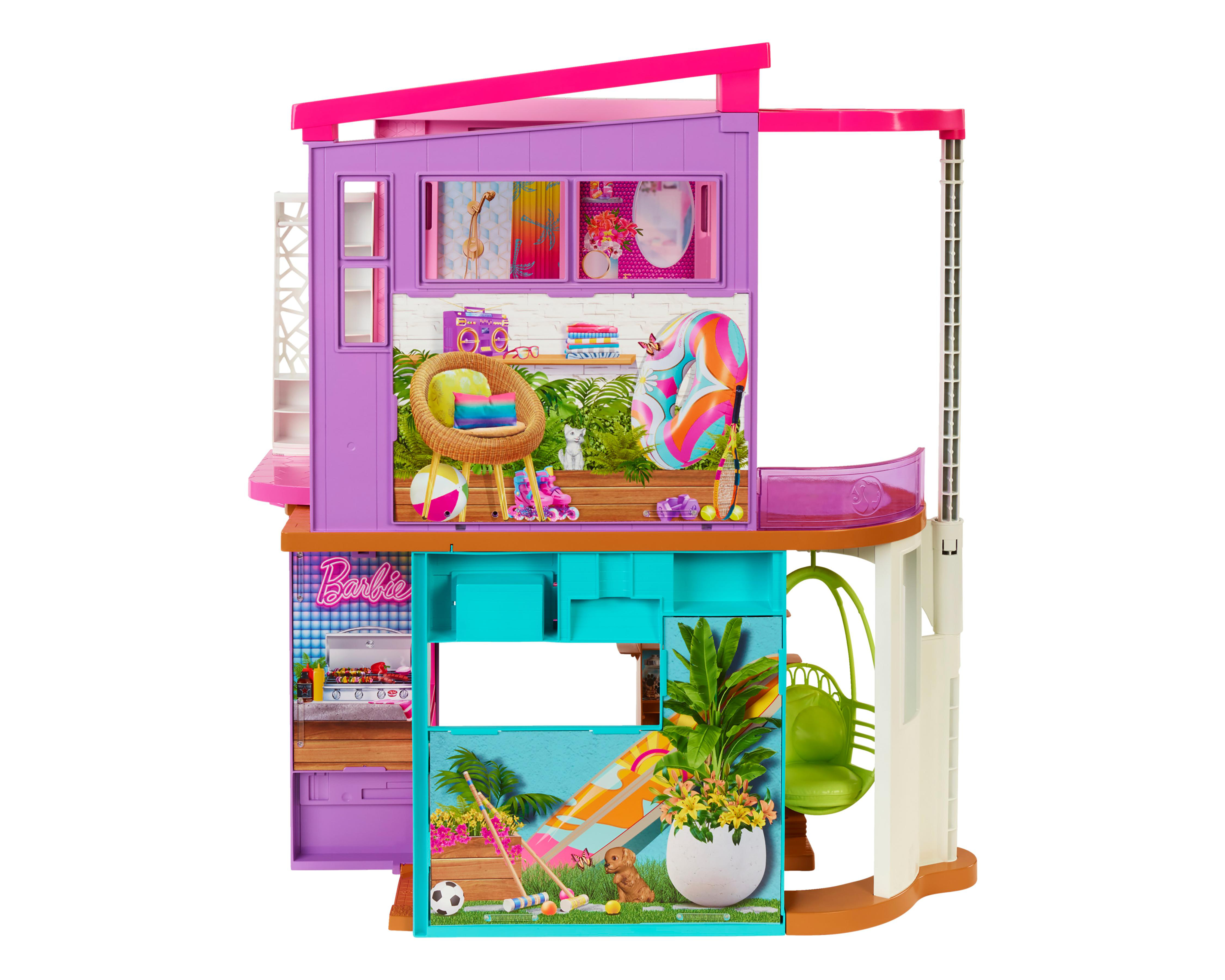 Foto 3 | Casa de Muñecas Barbie Malibú