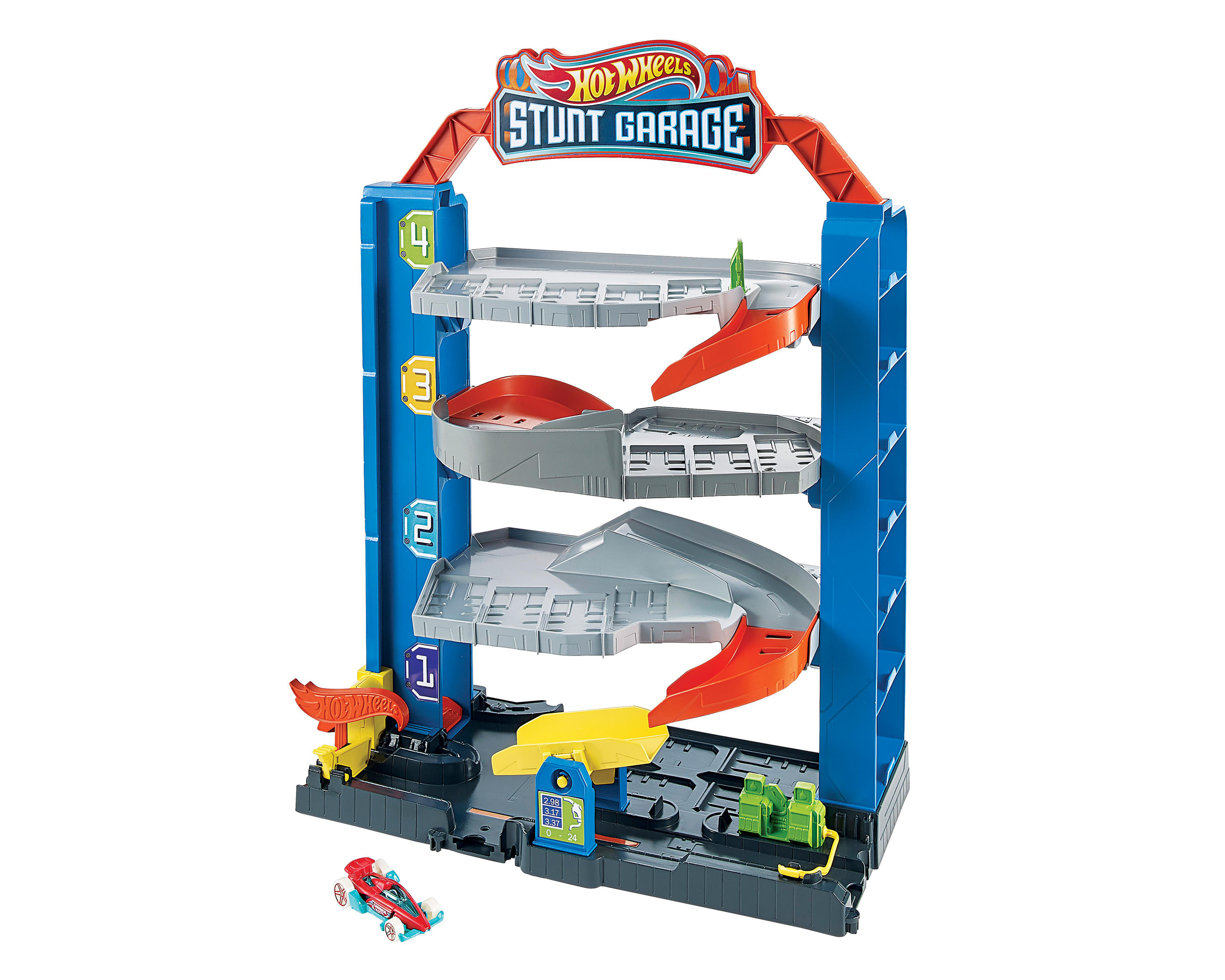 Foto 2 pulgar | Pista de Carreras Hot Wheels Garage Extremo