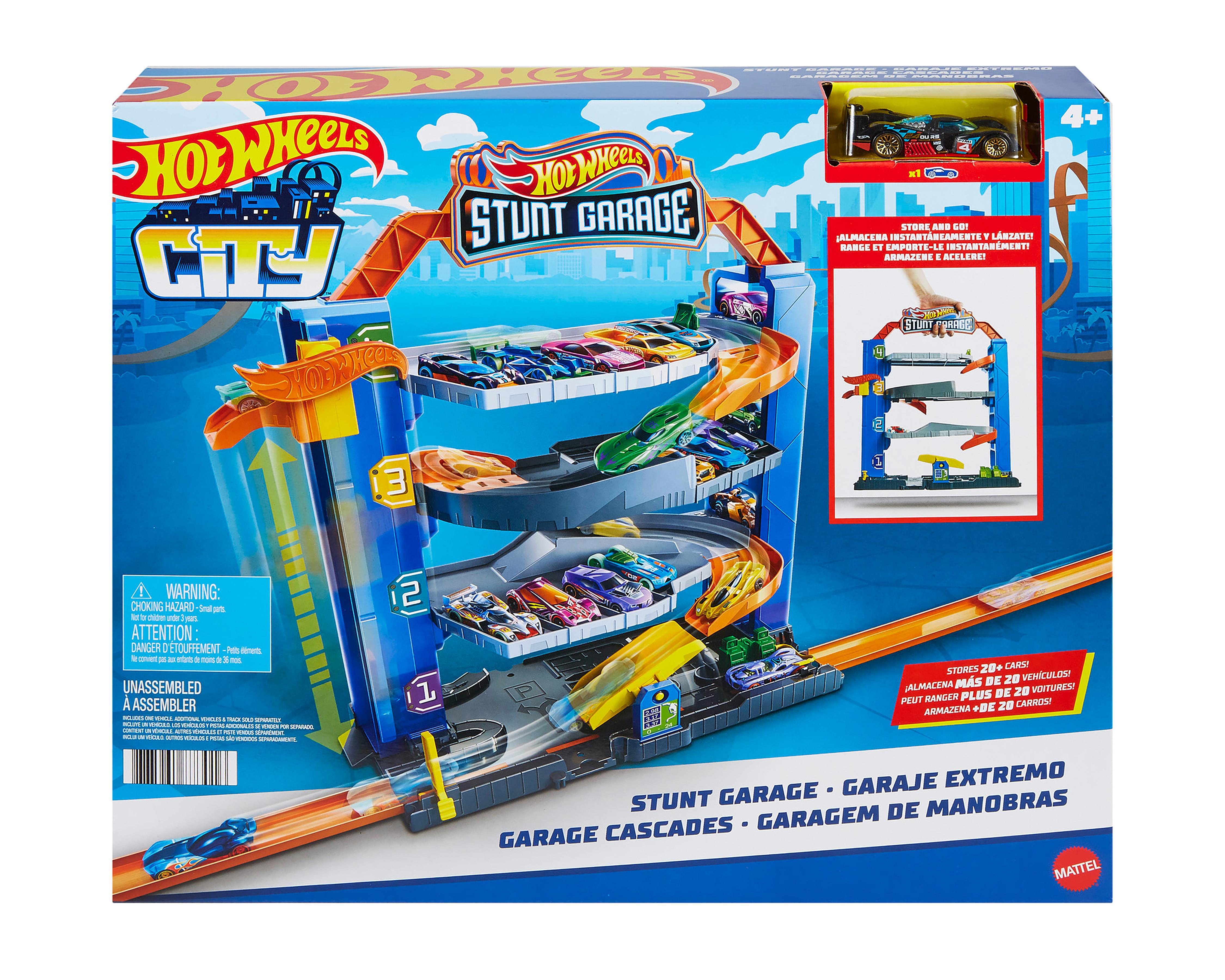Foto 5 pulgar | Pista de Carreras Hot Wheels Garage Extremo