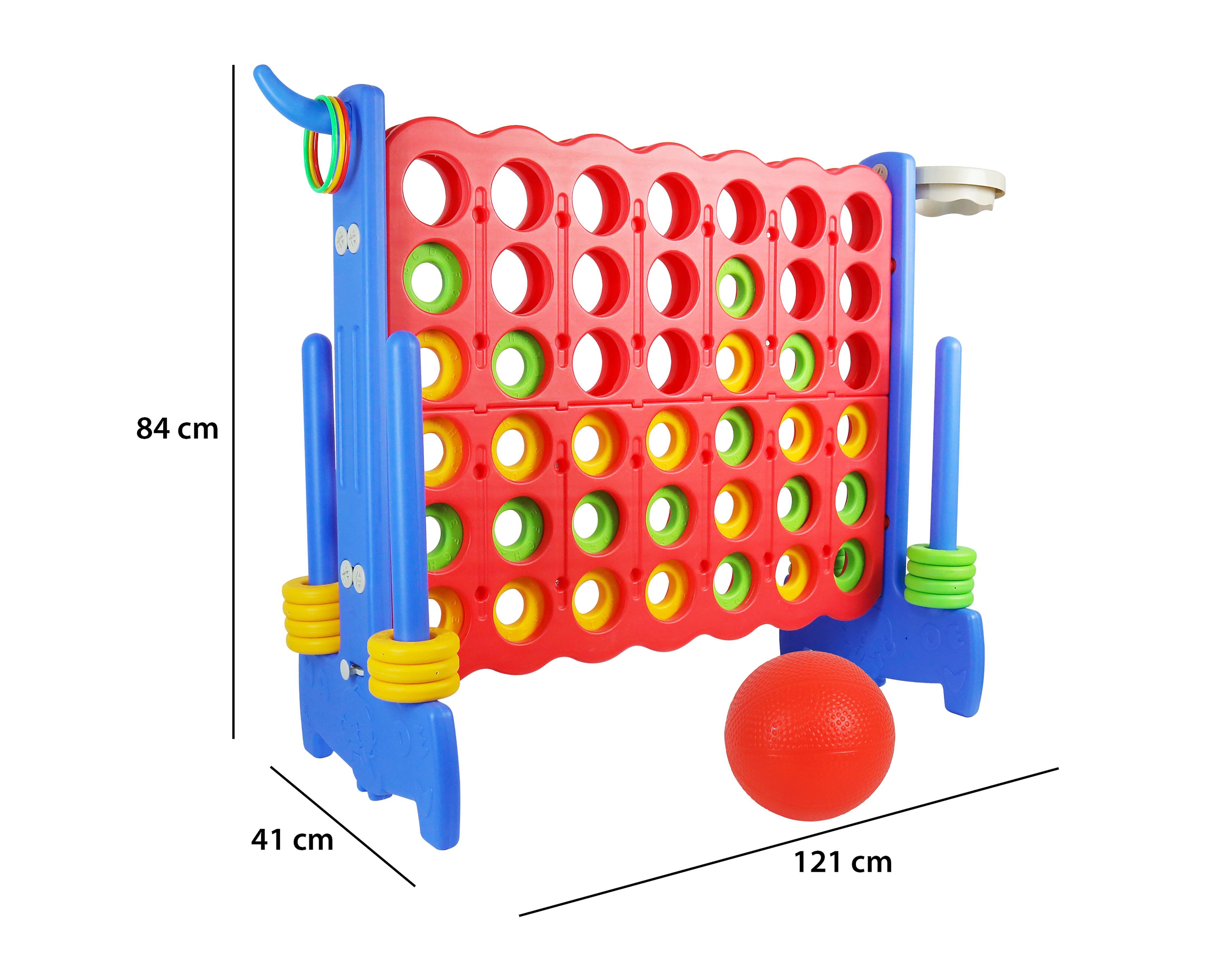 Foto 6 pulgar | Juego Conecta 3 en 1 Systech 4 XML Rojo