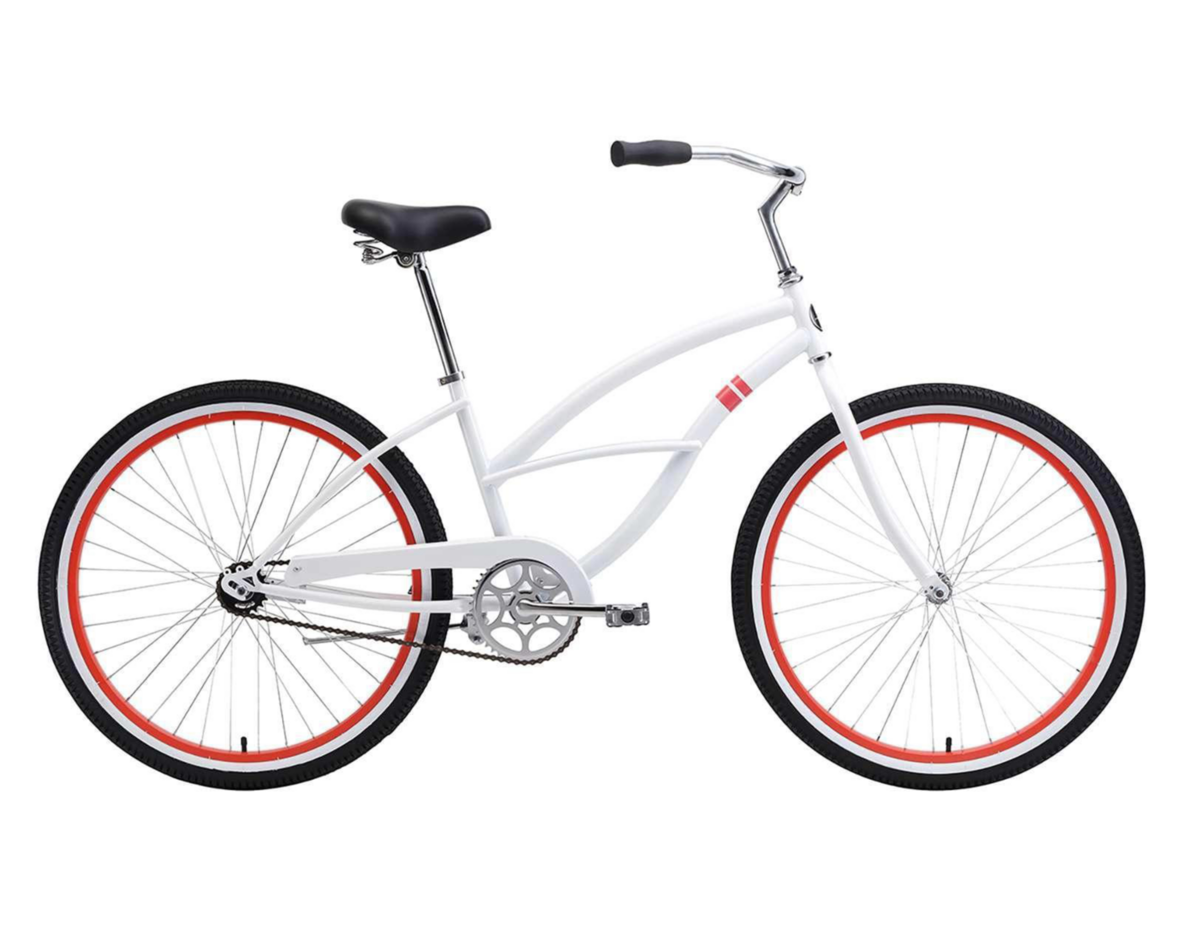 Bicicleta Urbana Sole Costalic 26" Blanca