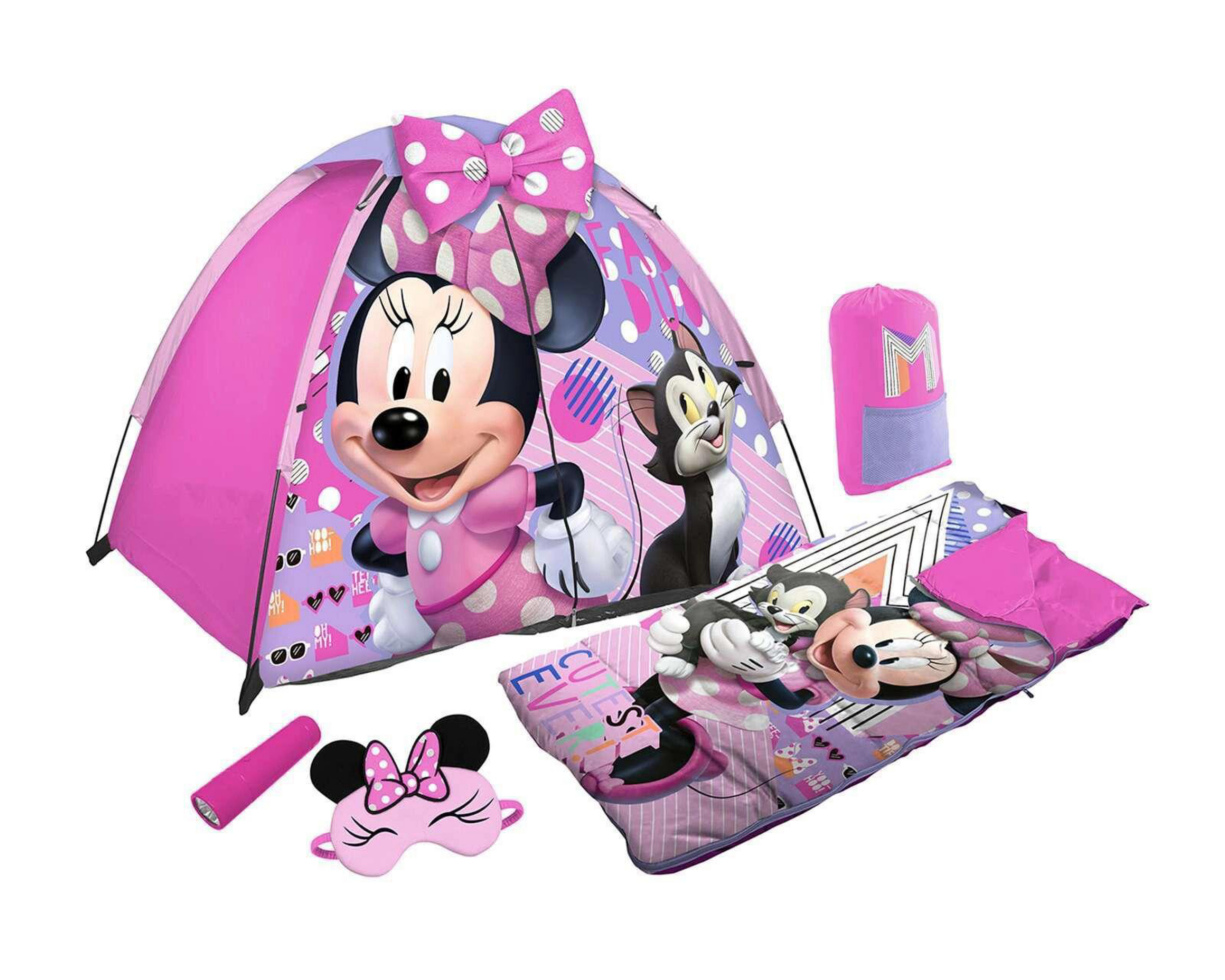 Casa de Campaña y Bolsa para Dormir Minnie Mouse