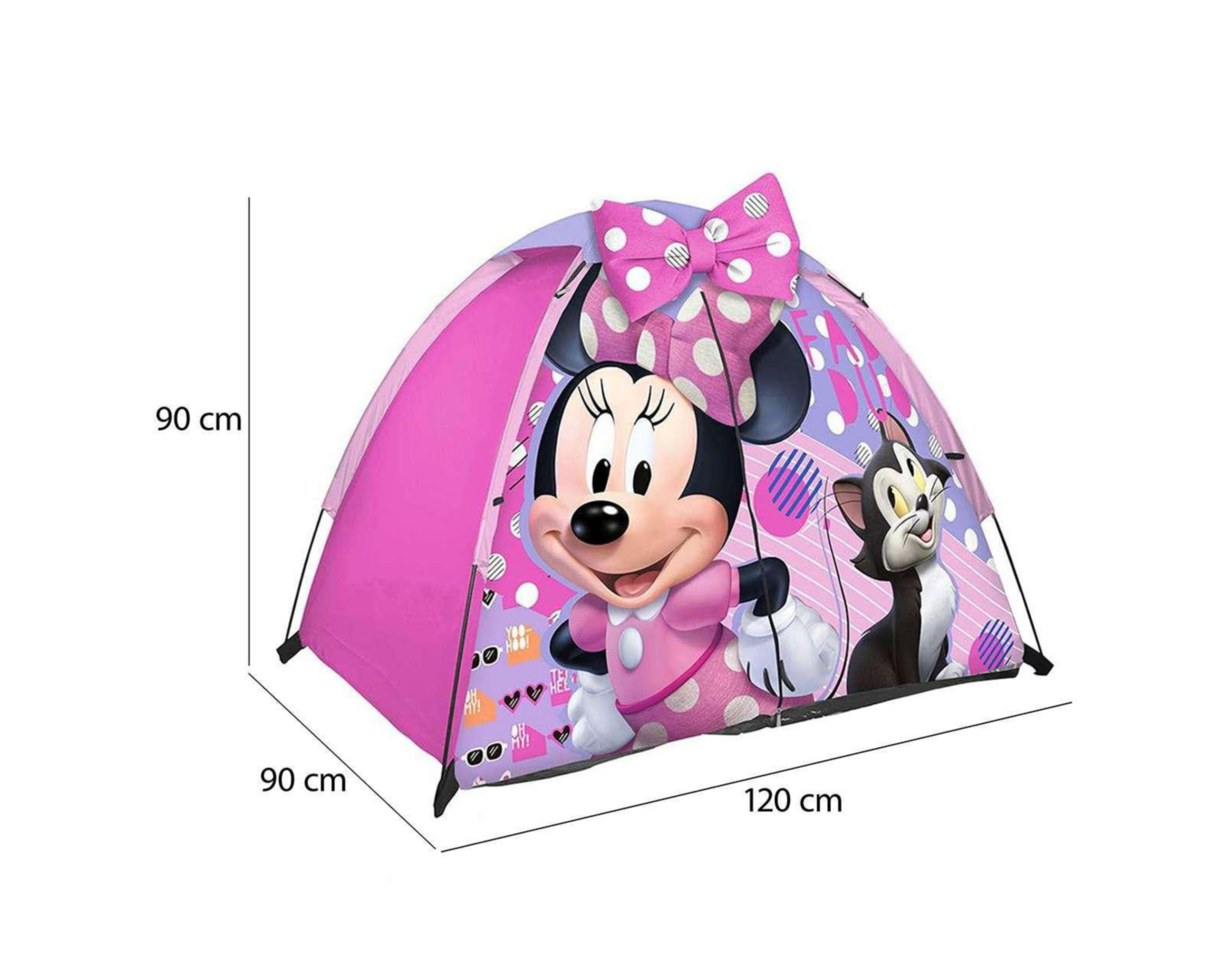 Foto 8 pulgar | Casa de Campaña y Bolsa para Dormir Minnie Mouse