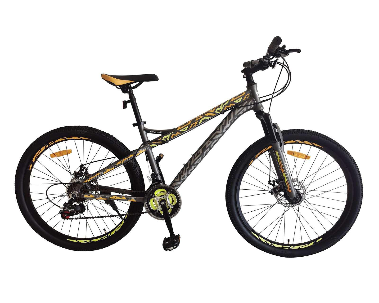 Bicicleta de Montaña Titan Fitn Piranha de 26" Negra