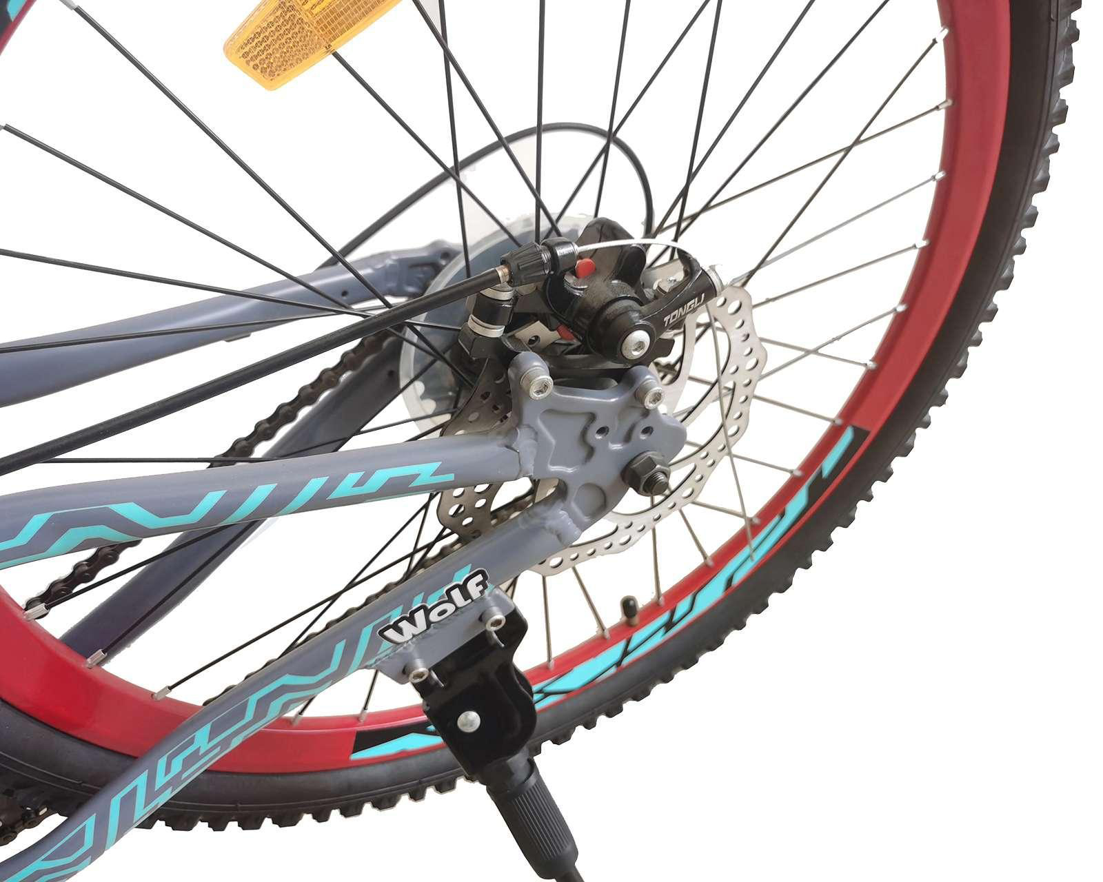 Foto 4 pulgar | Bicicleta de Montaña Titan Fitness 24" Gris