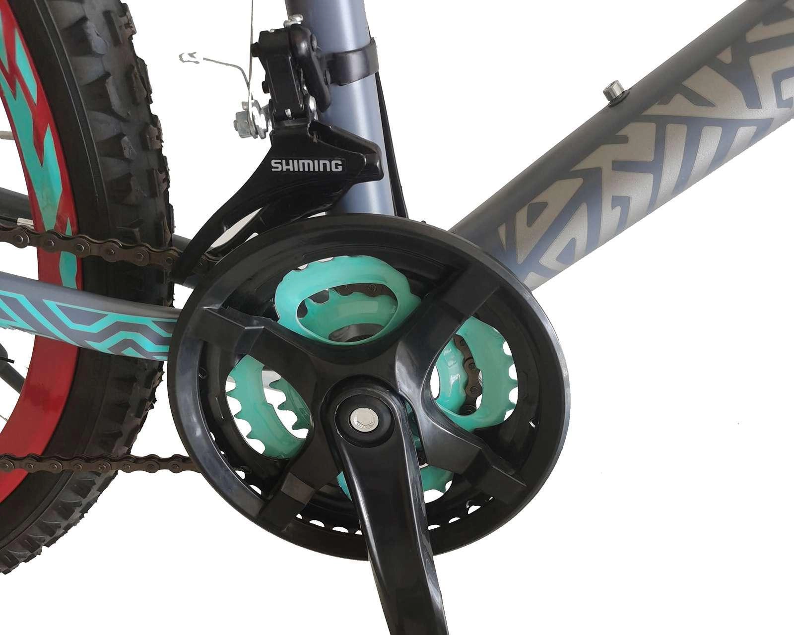 Foto 5 | Bicicleta de Montaña Titan Fitness 24" Gris