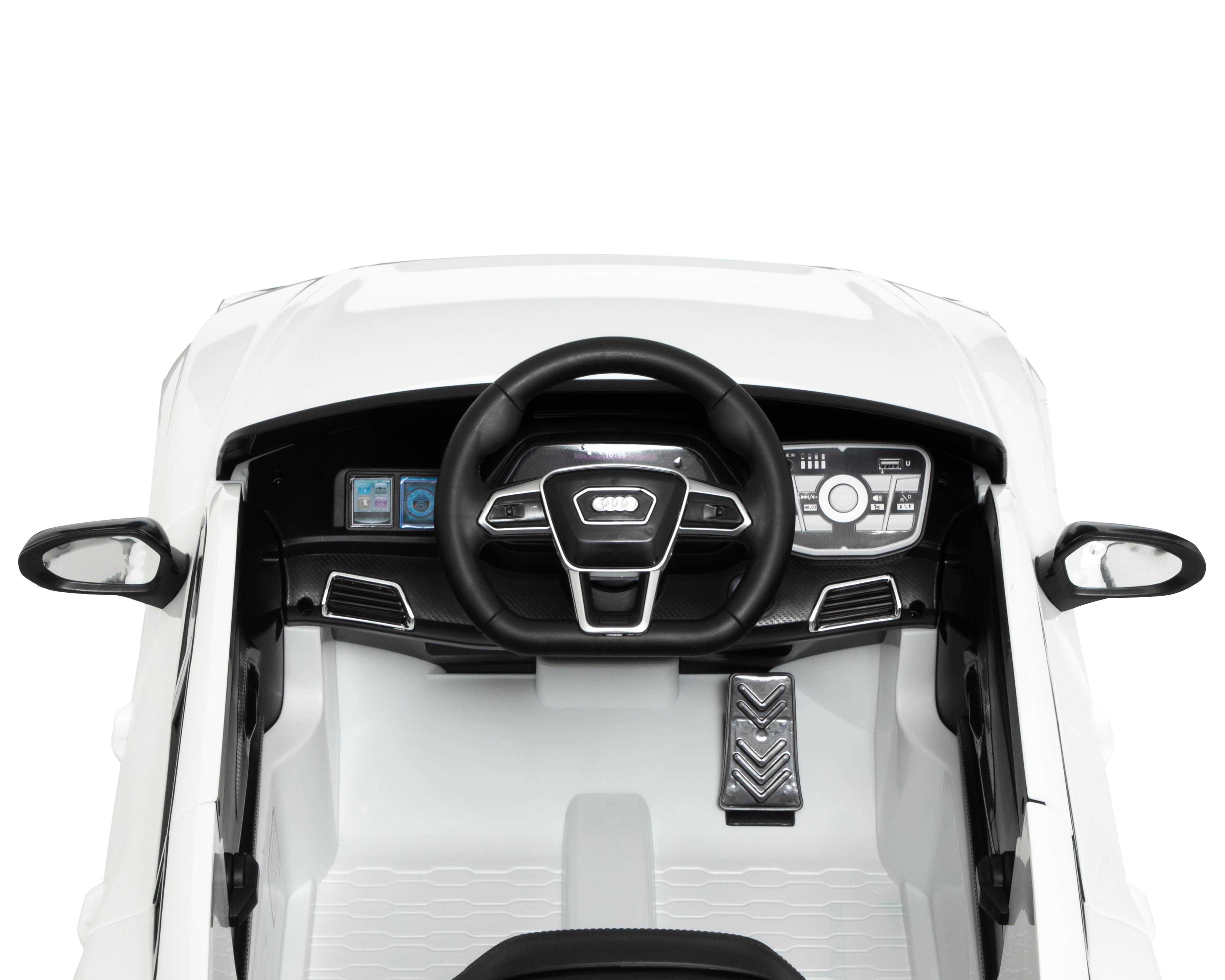 Foto 6 pulgar | Montable Eléctrico Audi E-Tron GT Blanco