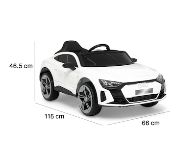 Foto 9 | Montable Eléctrico Audi E-Tron GT Blanco