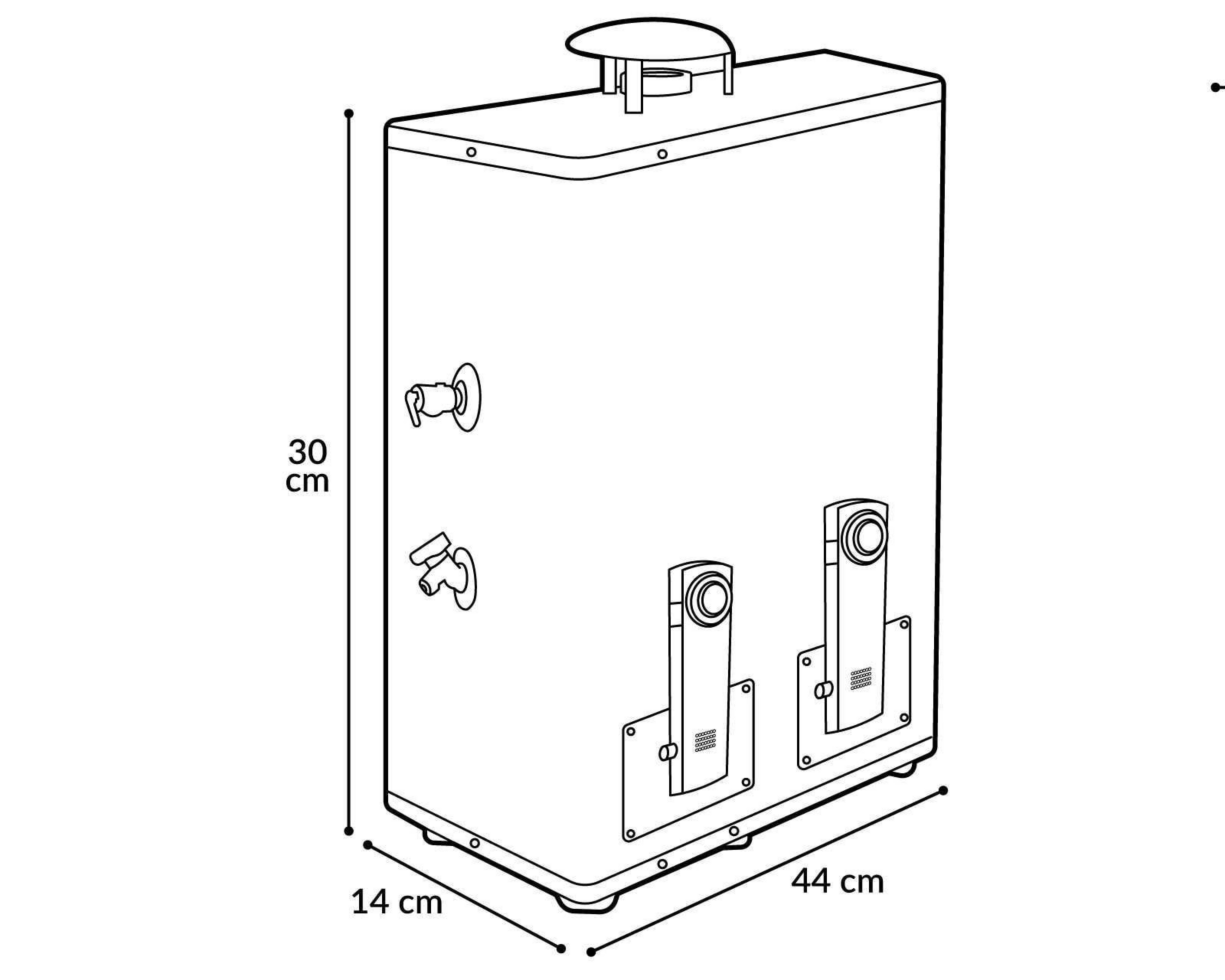 Foto 5 pulgar | Calentador de Agua Instantáneo Energas EG-LP-6LB 1 Servicio  Gas LP