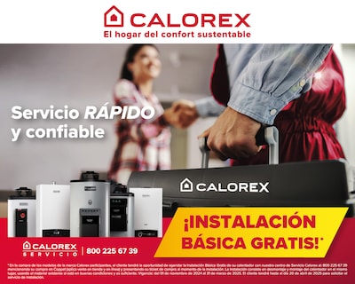 Foto 6 | Calentador de Agua Instantáneo Calorex COXDPI-07 B/GEN2 NT 1 Servicio Gas Natural
