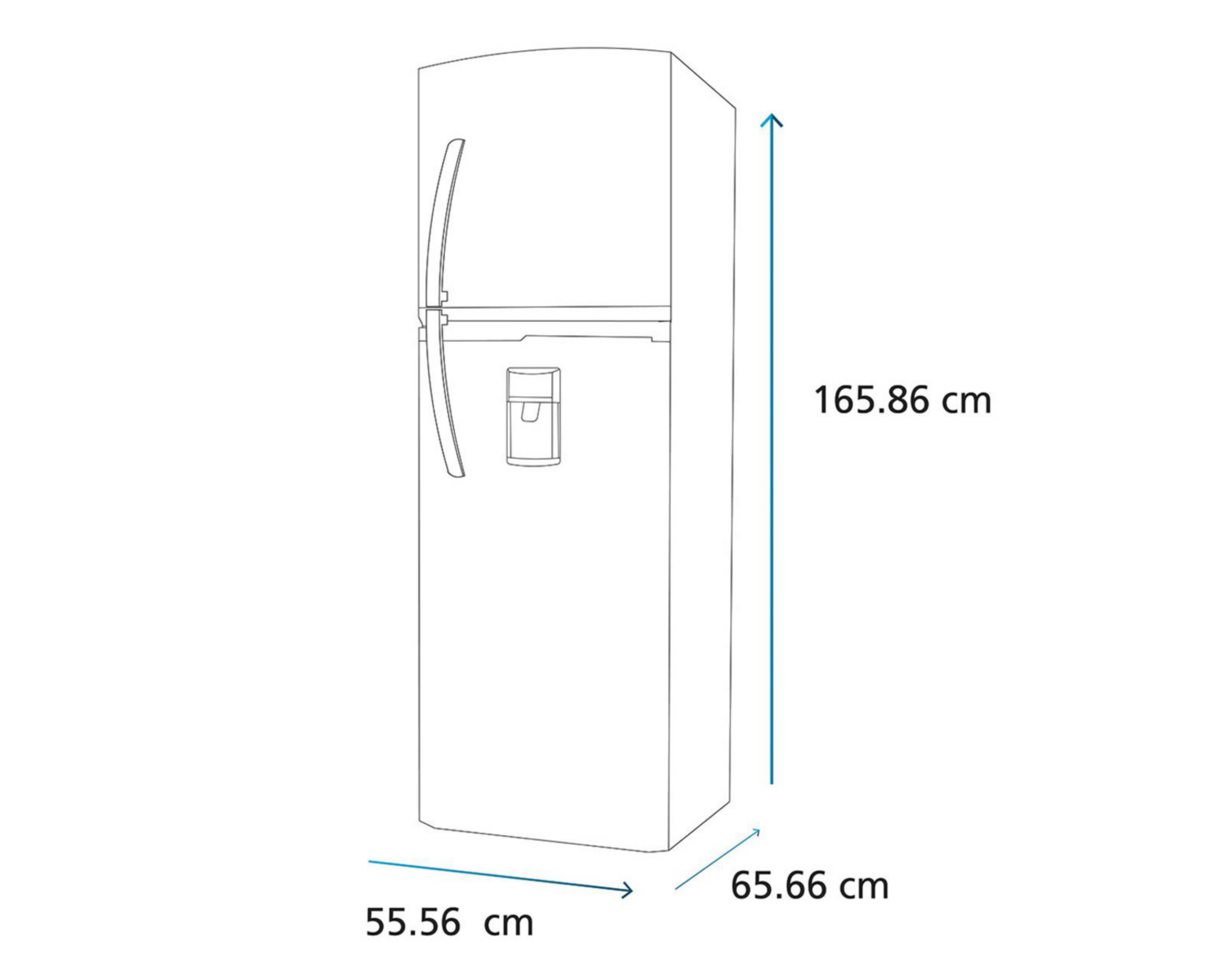 Foto 8 pulgar | Refrigerador Mabe RMA1025YMXE Top Mount 10 Pies Plata