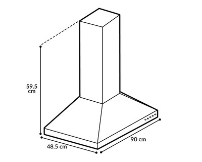 Foto 6 | Campana de Pared Supra 30" Acero Inoxidable