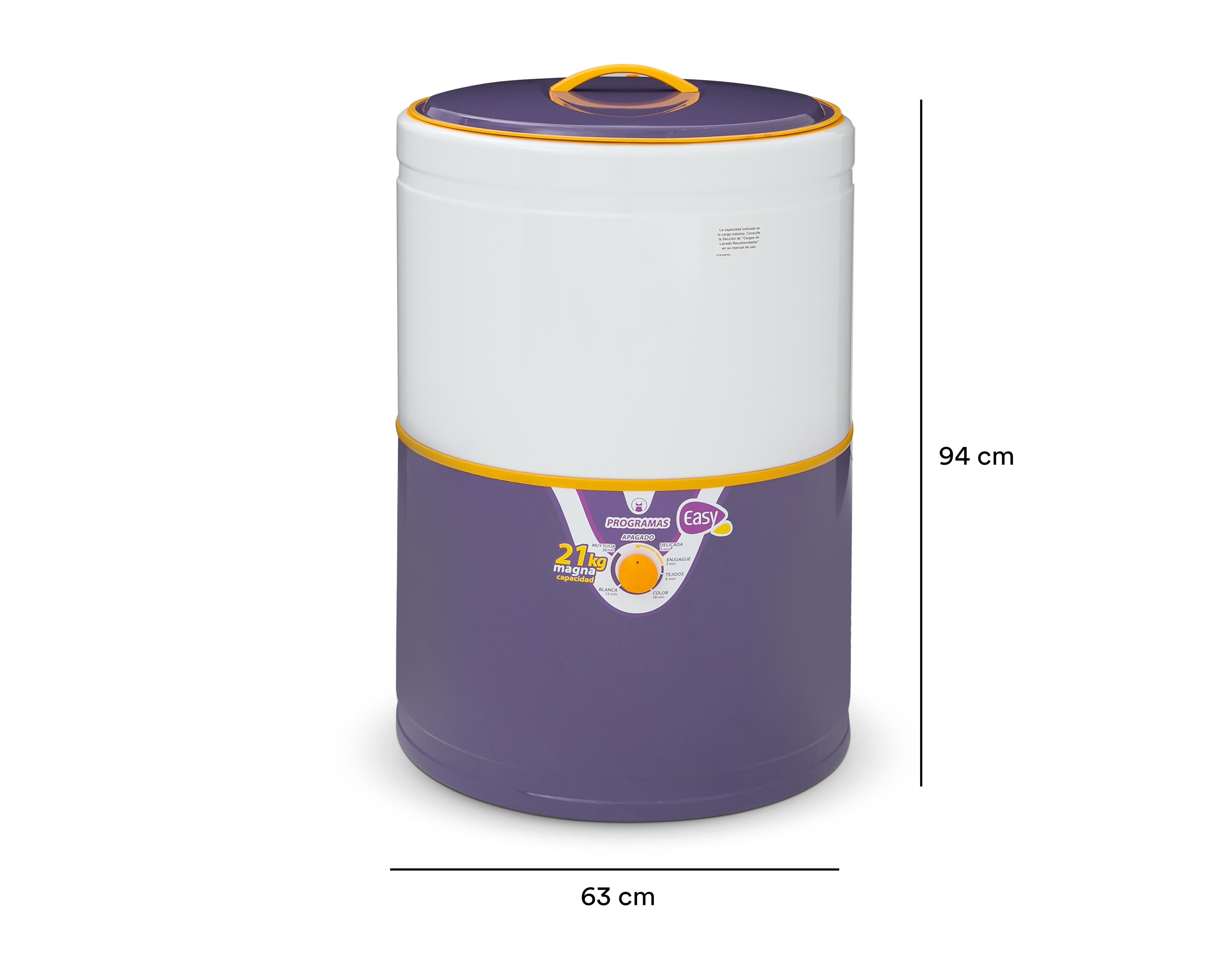 Foto 8 pulgar | Lavadora Easy Redonda LRE21M 21 kg Morada