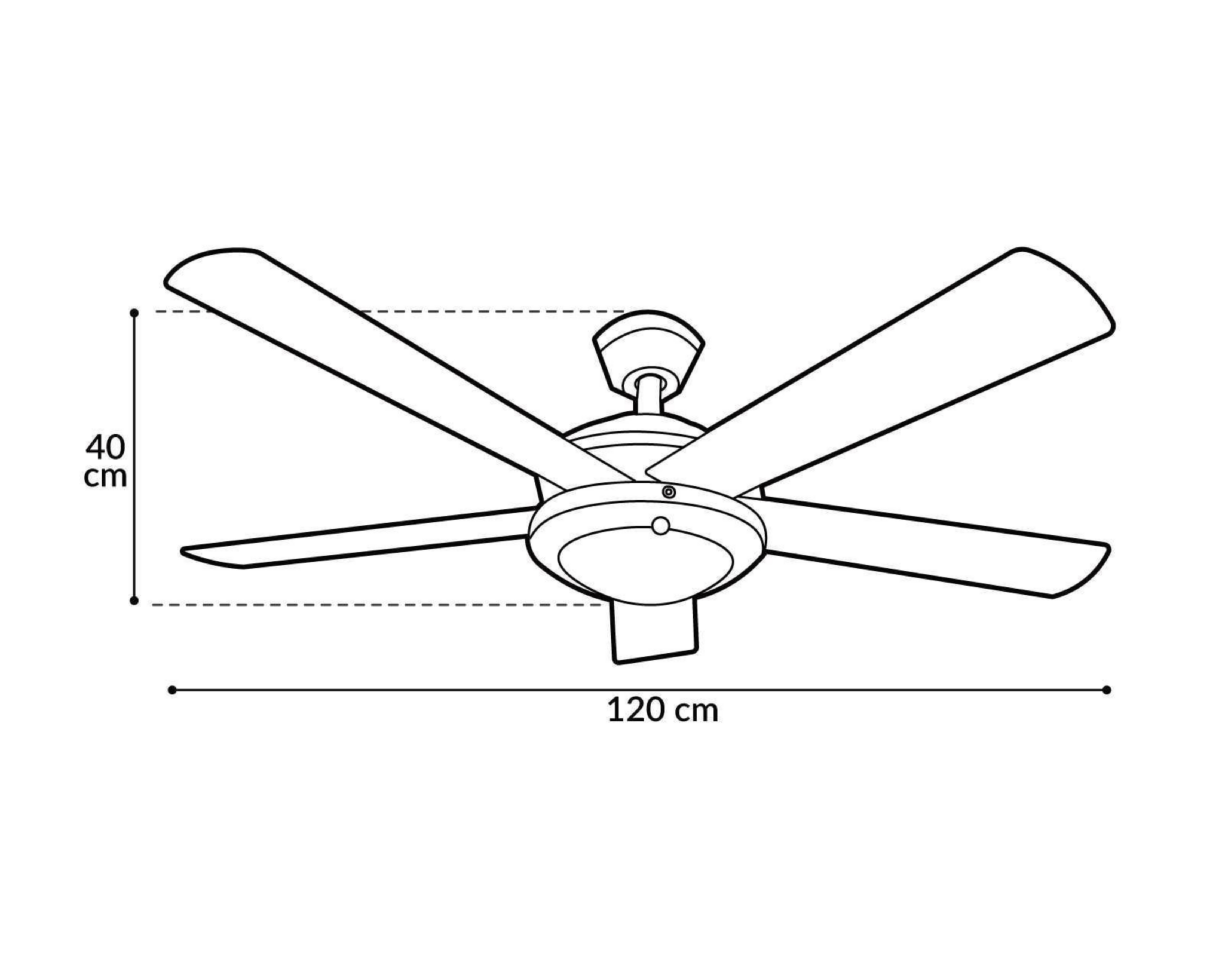 Foto 5 pulgar | Ventilador de Techo Redpie 56"