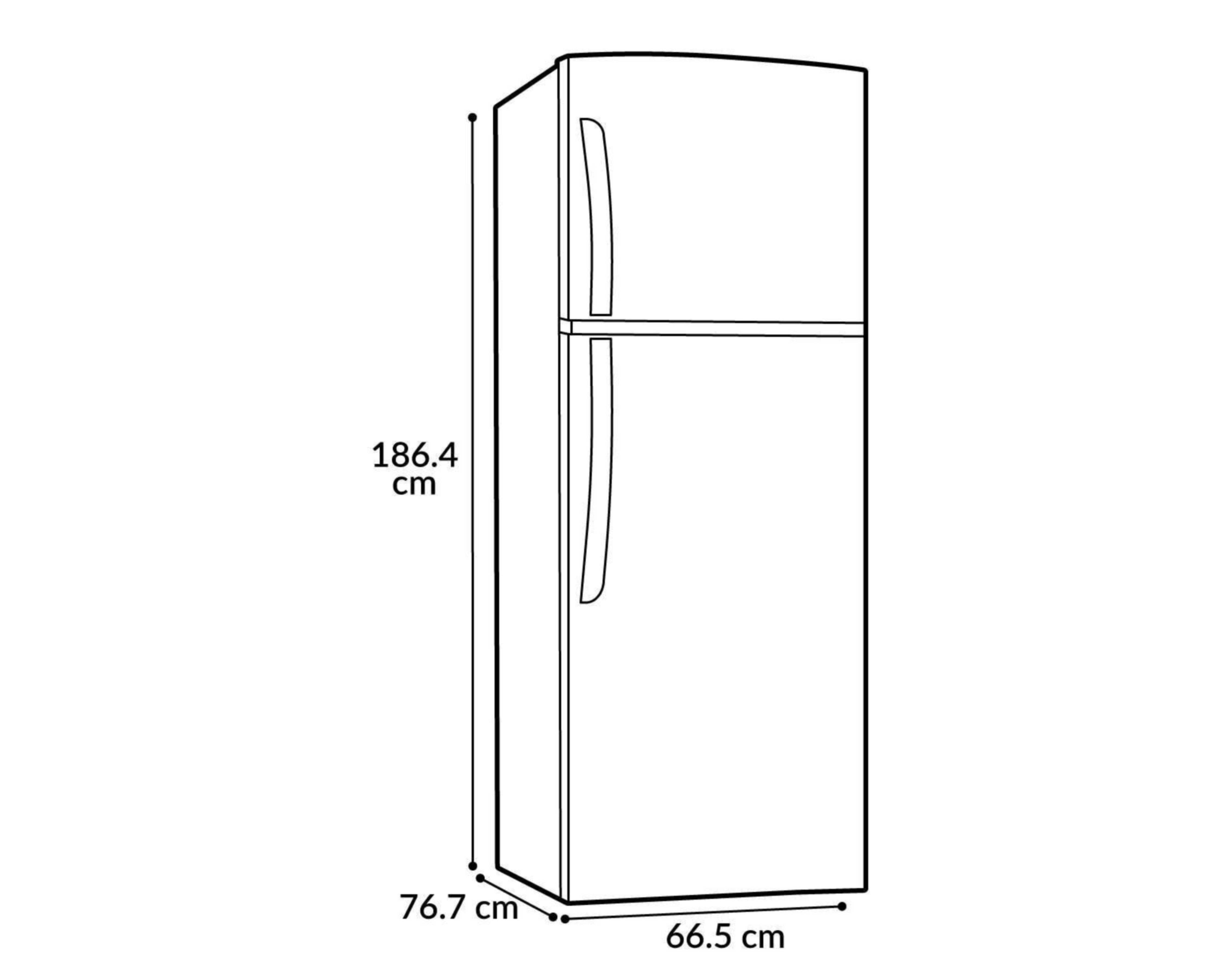 Foto 6 pulgar | Refrigerador IO Mabe Top Mount 15 Pies Gris O1540YMXN3