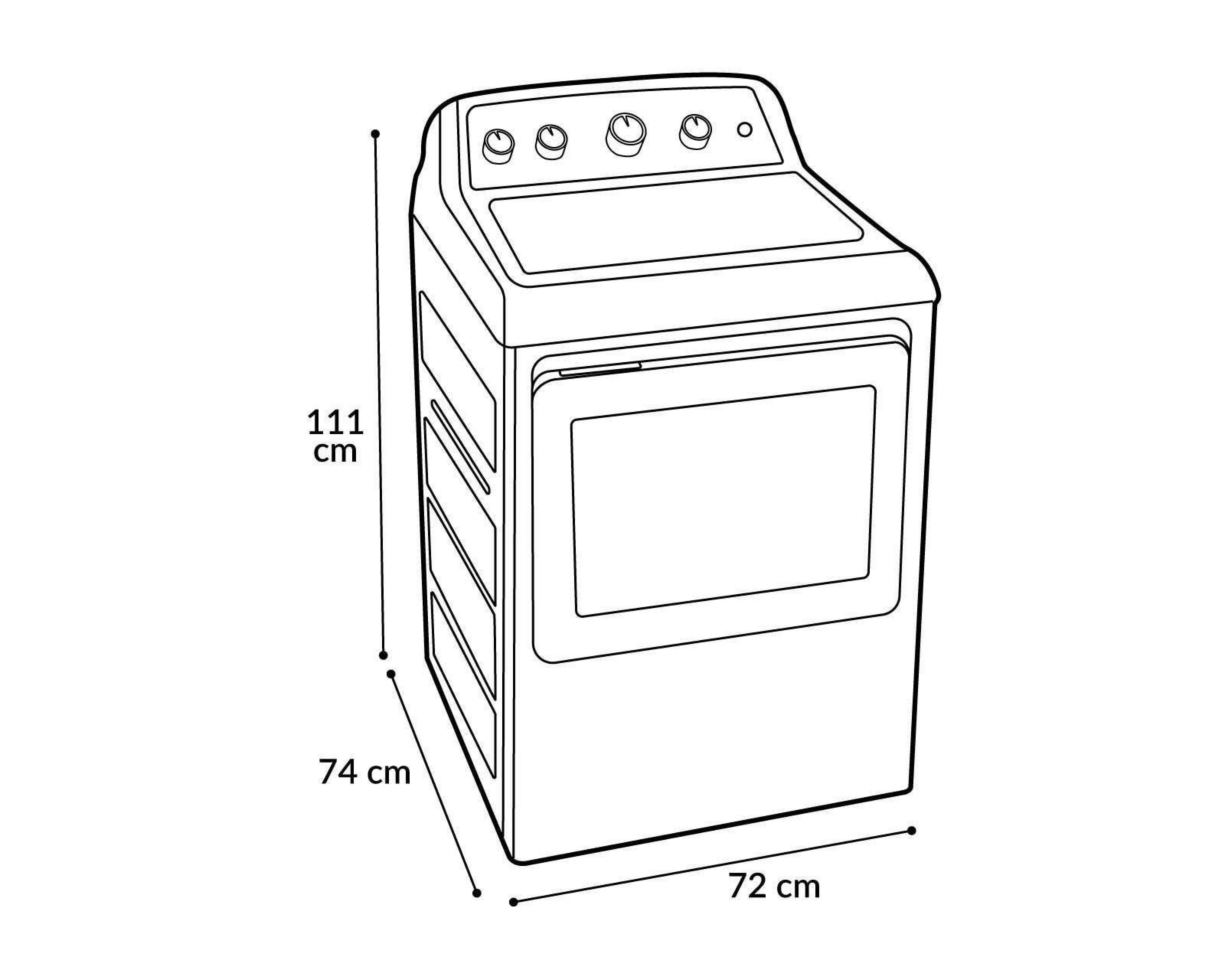 Foto 6 pulgar | Secadora Maytag Automática 7MMGDC300DW 19 kg Blanca